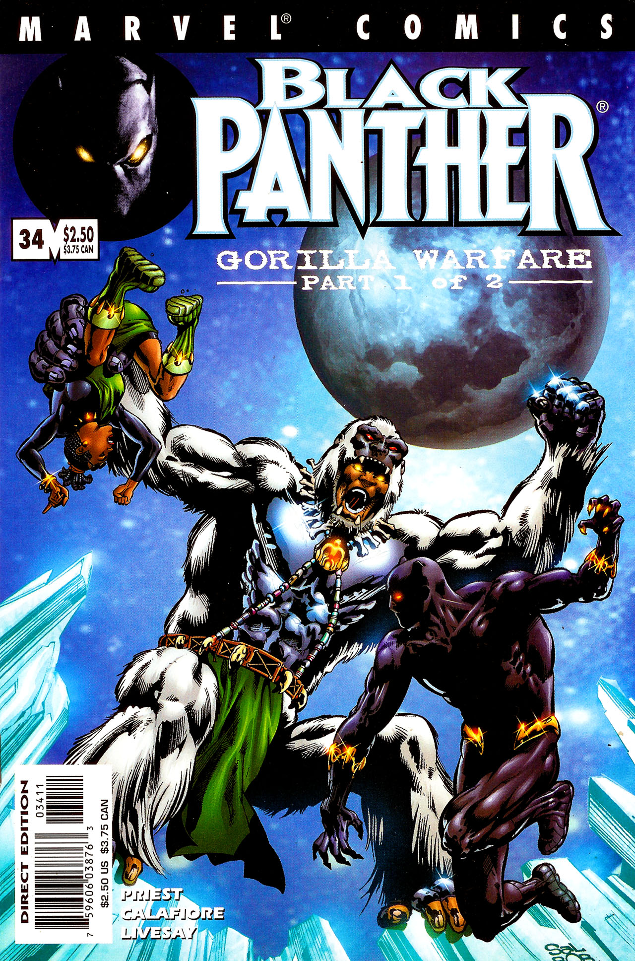Read online Black Panther (1998) comic -  Issue #34 - 1