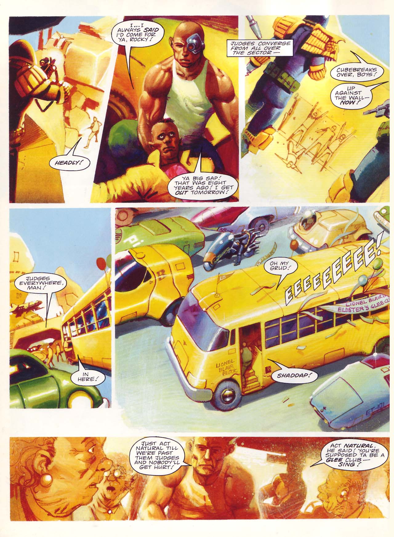 Read online Judge Dredd: Mechanismo comic -  Issue # TPB - 9