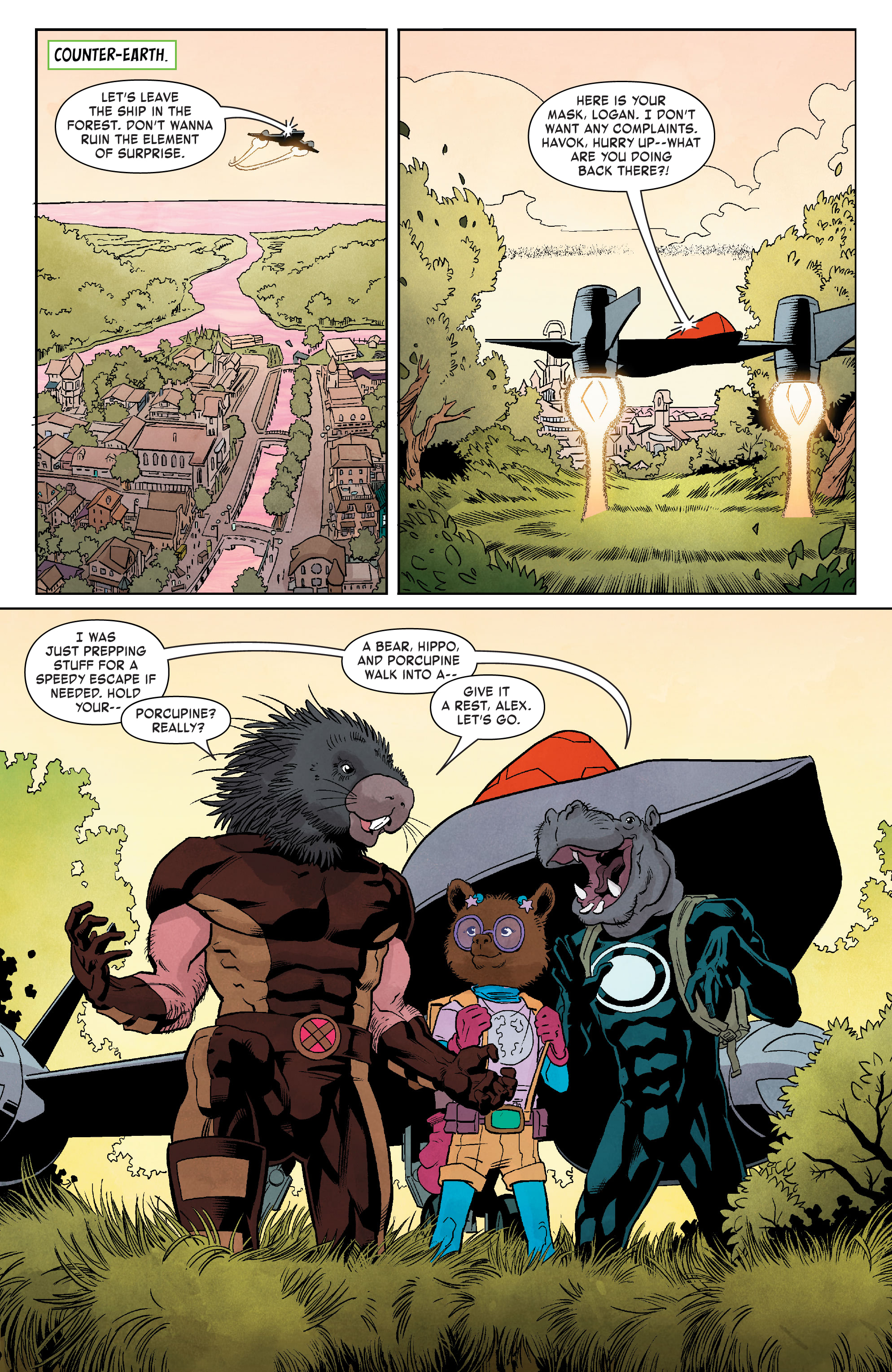 Read online X-Men & Moon Girl comic -  Issue #1 - 8