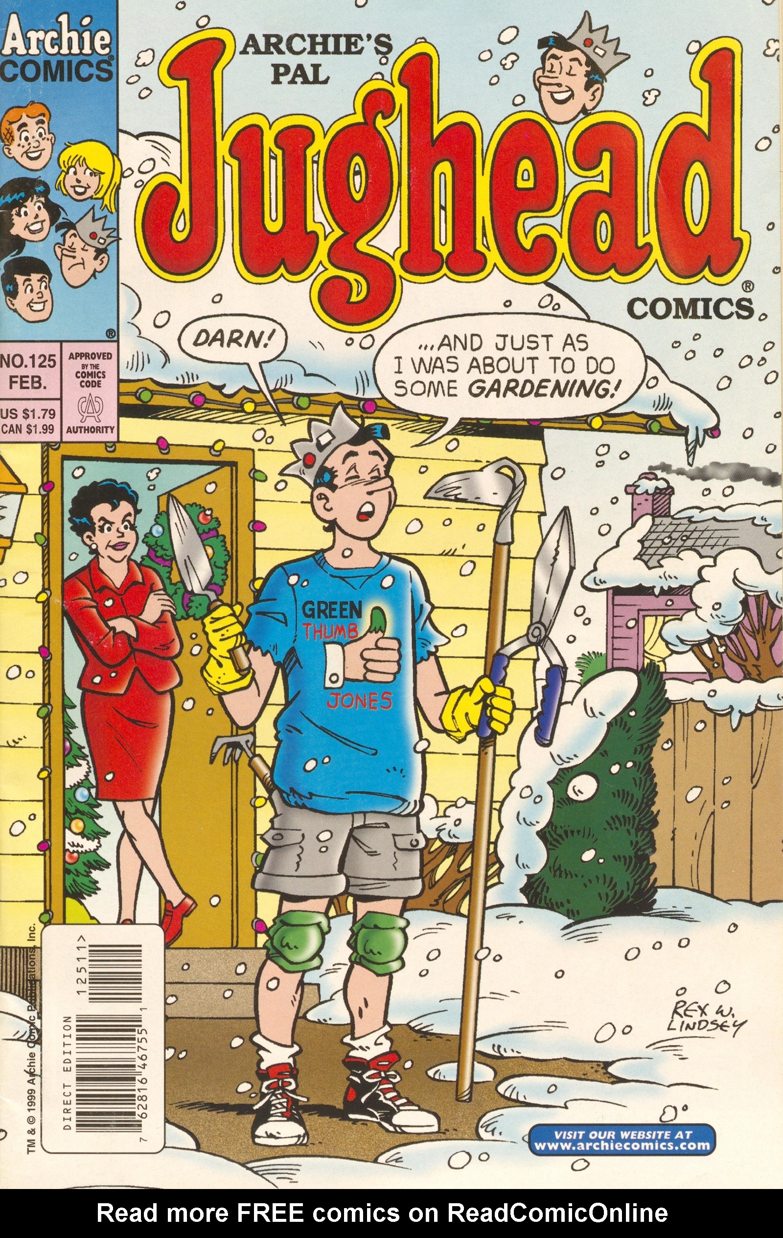 Read online Archie's Pal Jughead Comics comic -  Issue #125 - 1