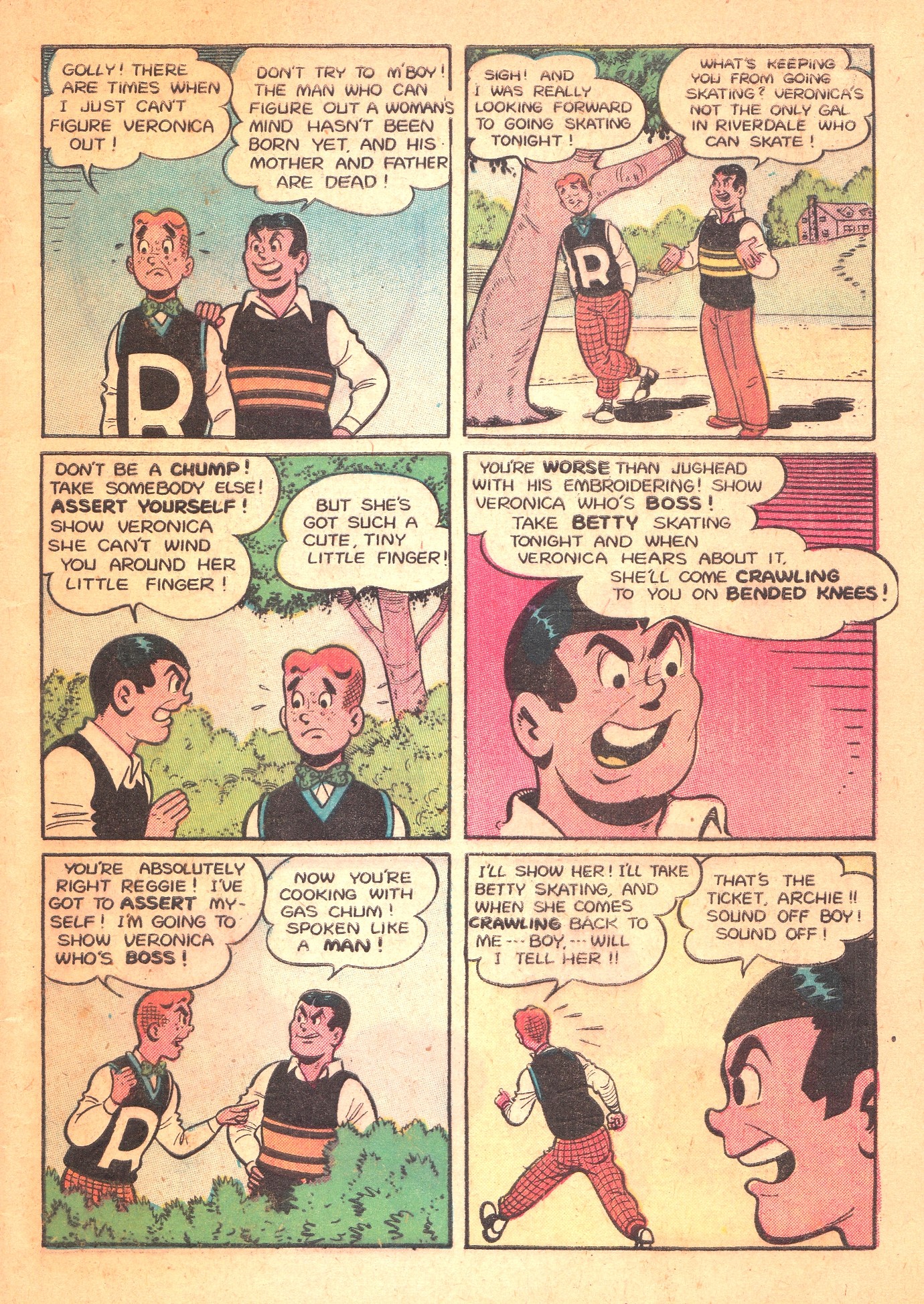 Read online Archie's Rival Reggie comic -  Issue #5 - 5