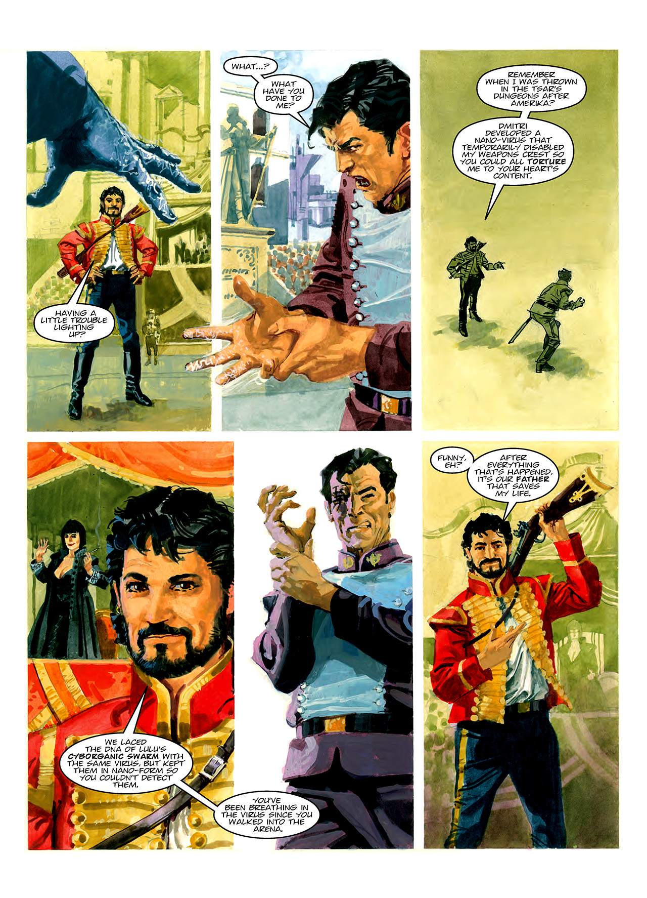 Read online Nikolai Dante comic -  Issue # TPB 11 - 149