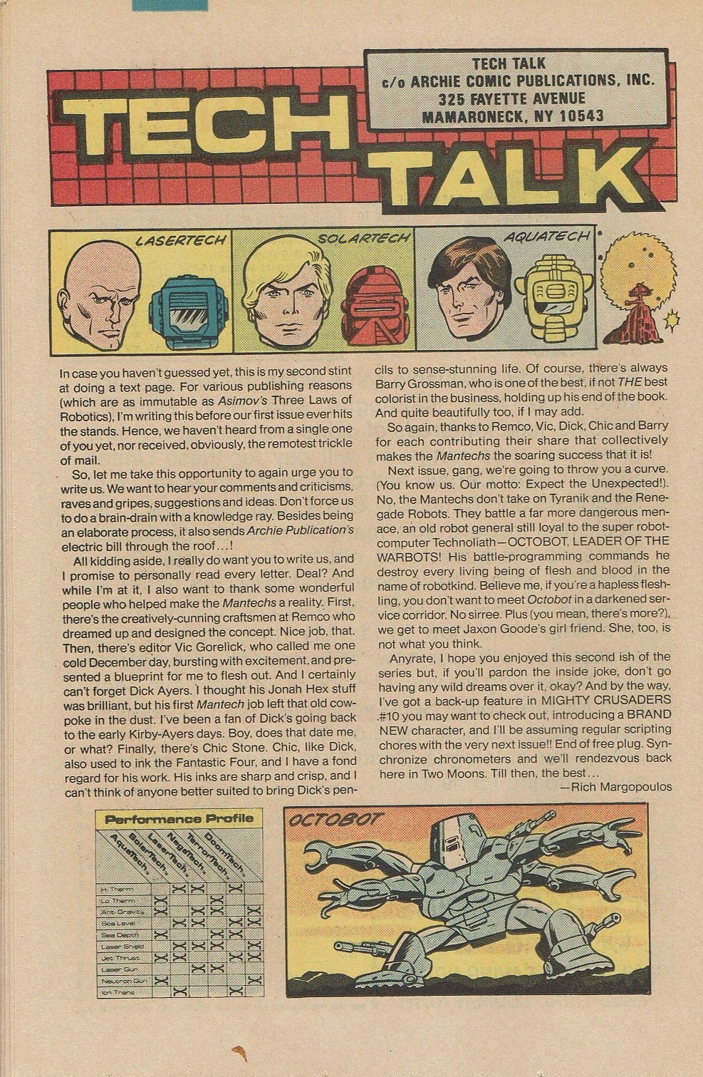 Read online ManTech Robot Warriors comic -  Issue #2 - 26