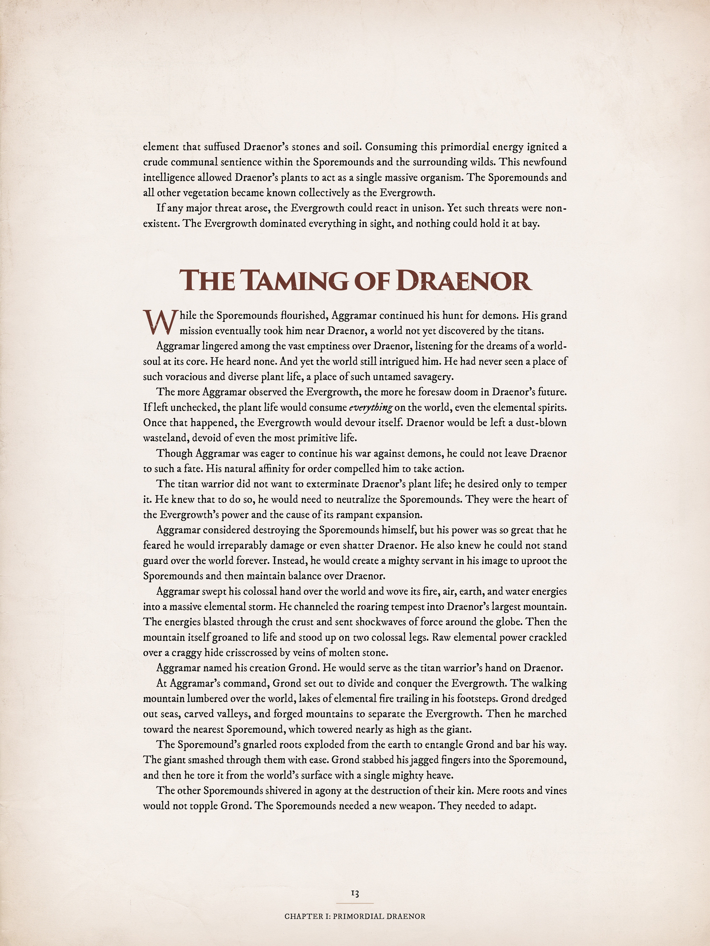 Read online World of Warcraft Chronicle Vol. 2 comic -  Issue # Full - 16
