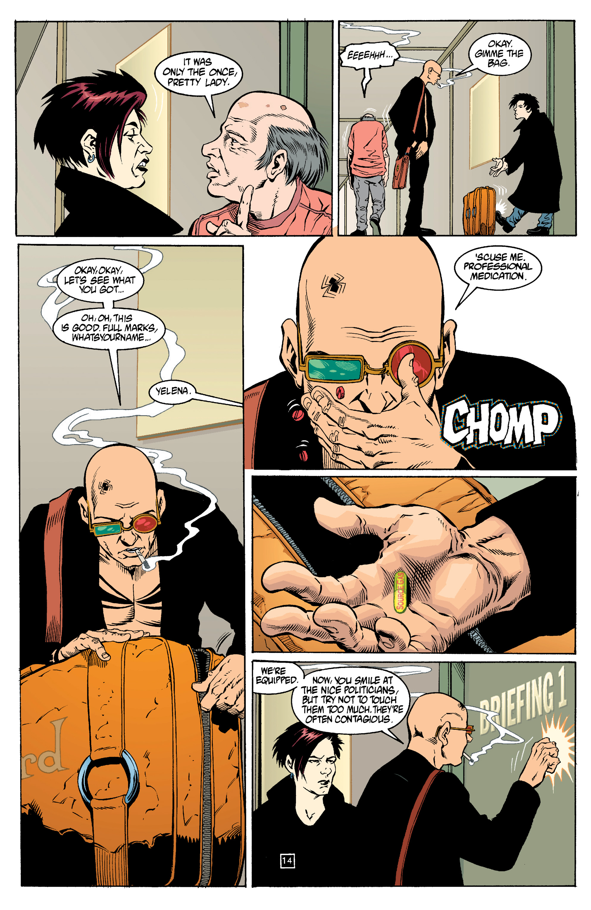 Read online Transmetropolitan comic -  Issue #14 - 15