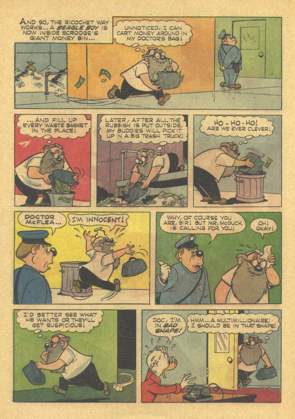 Read online Walt Disney THE BEAGLE BOYS comic -  Issue #4 - 8