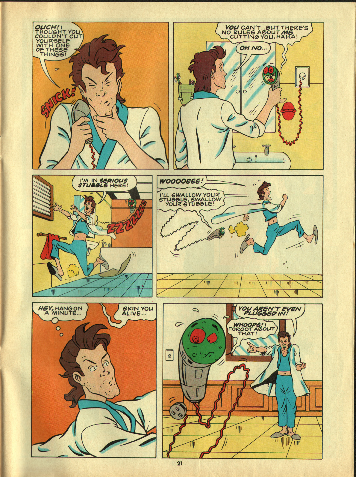 Read online The Real Ghostbusters comic -  Issue #17 - 21