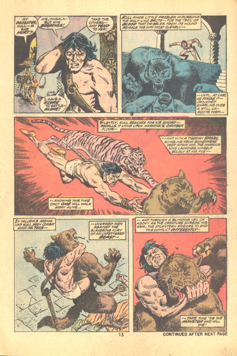 Read online Kull, the Conqueror (1971) comic -  Issue #8 - 12