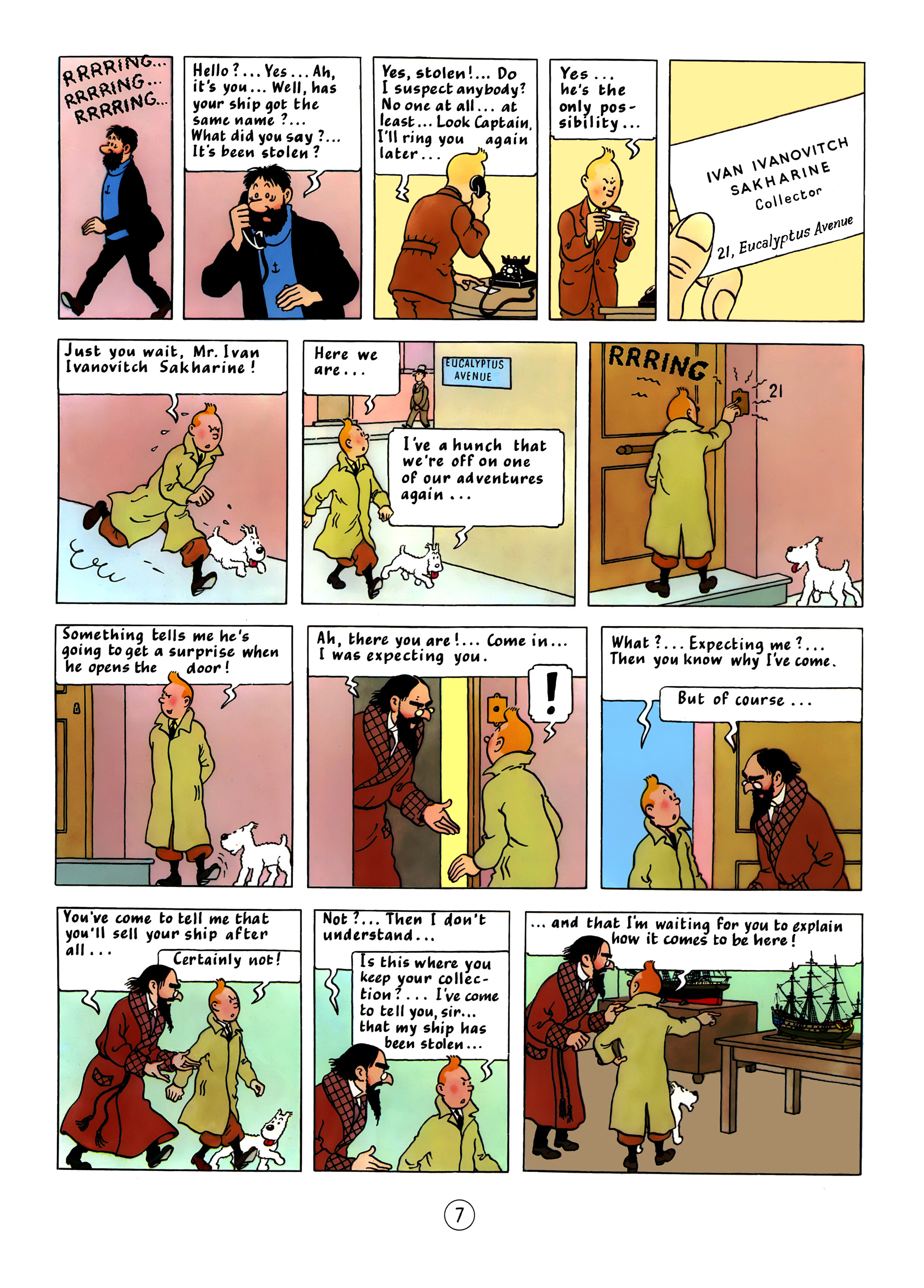 Read online The Adventures of Tintin comic -  Issue #11 - 10