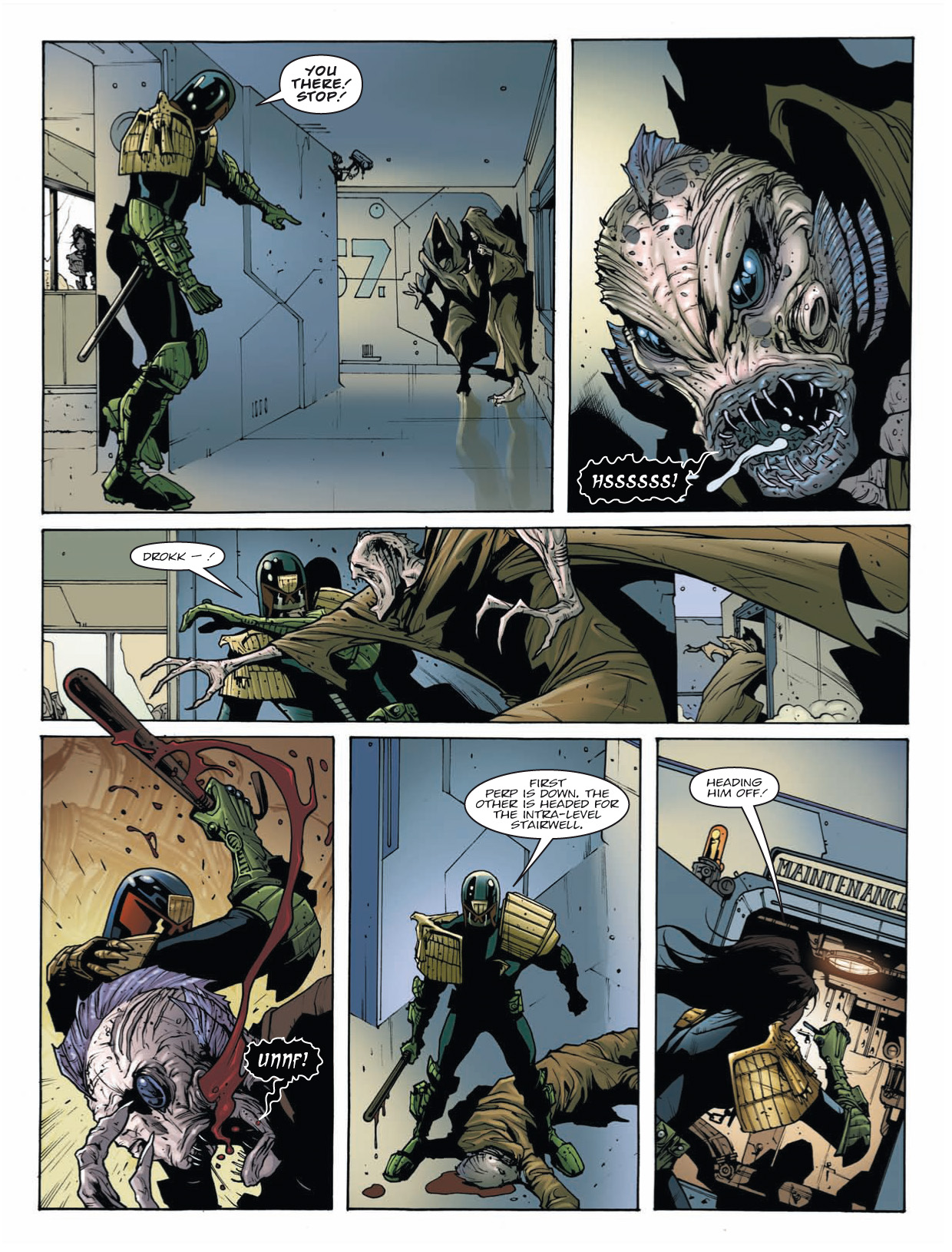 Read online Judge Dredd Megazine (Vol. 5) comic -  Issue #345 - 8