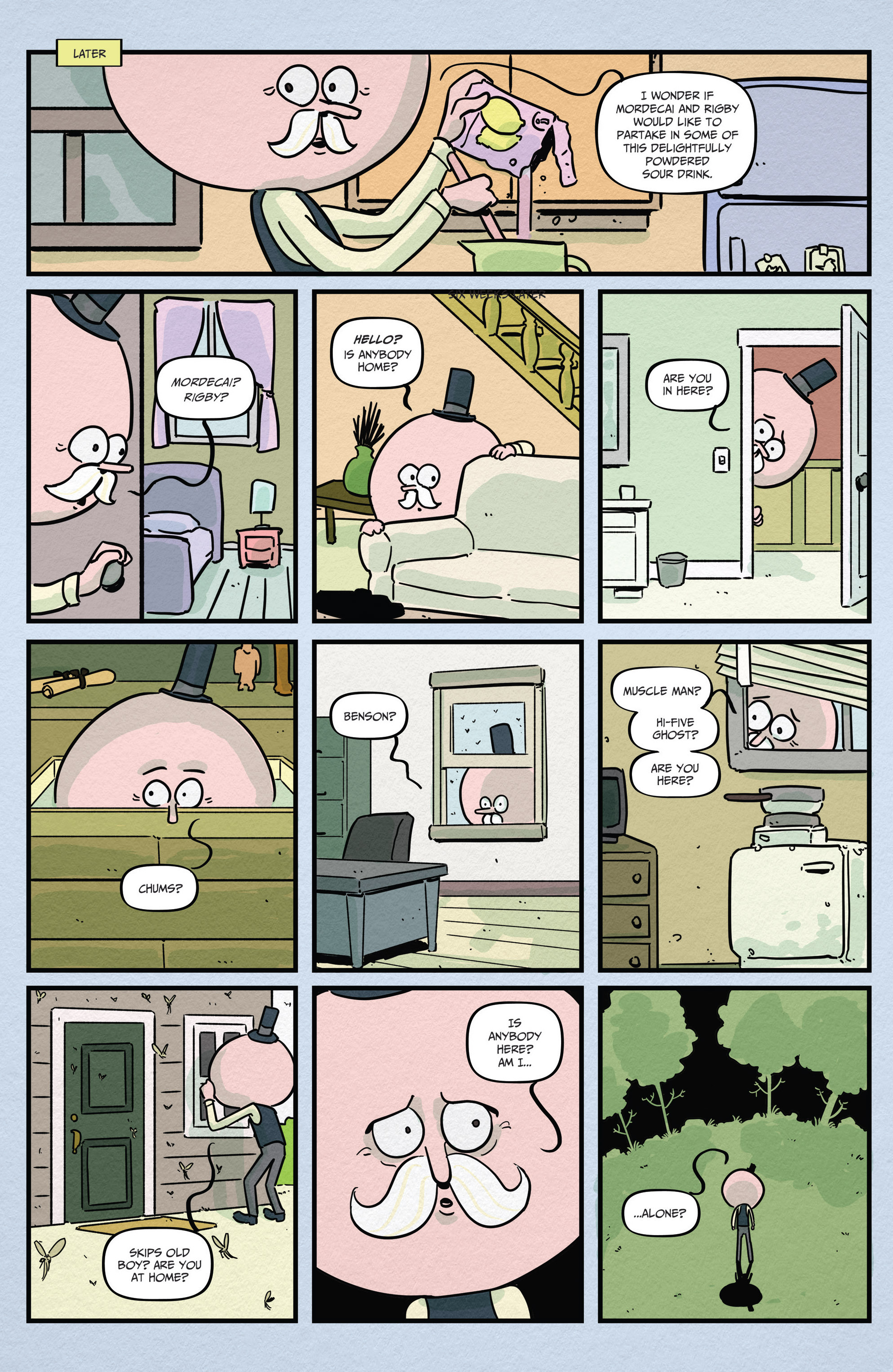 Read online Regular Show comic -  Issue #32 - 19