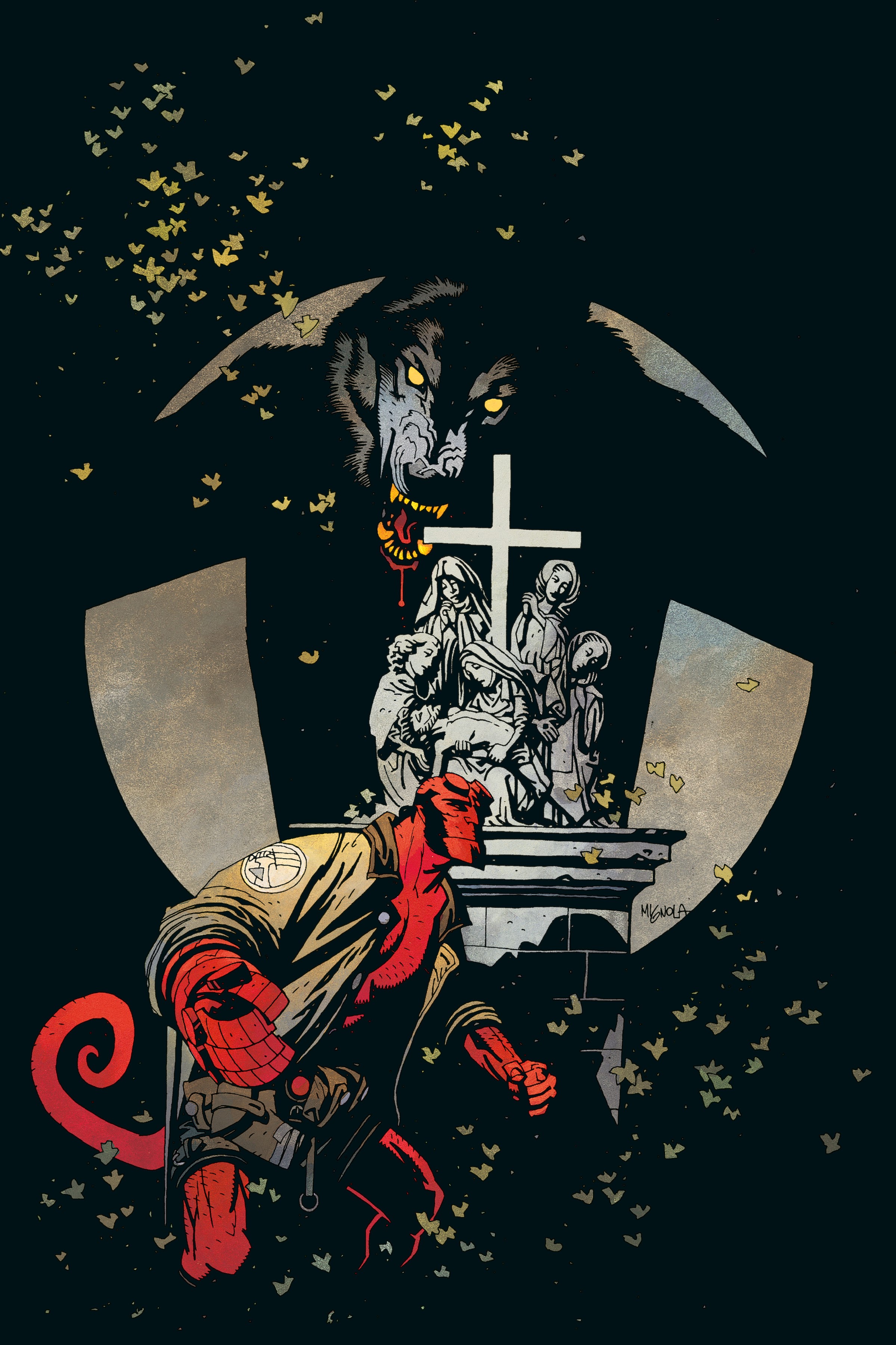 Read online Hellboy: 25 Years of Covers comic -  Issue # TPB (Part 1) - 21