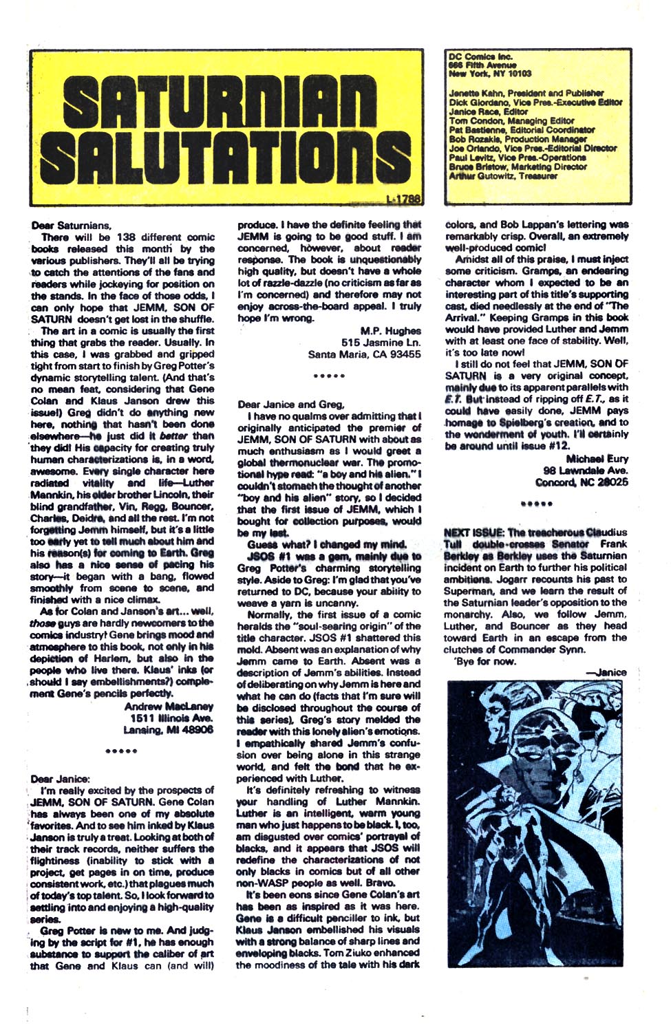 Read online Jemm, Son of Saturn comic -  Issue #5 - 25