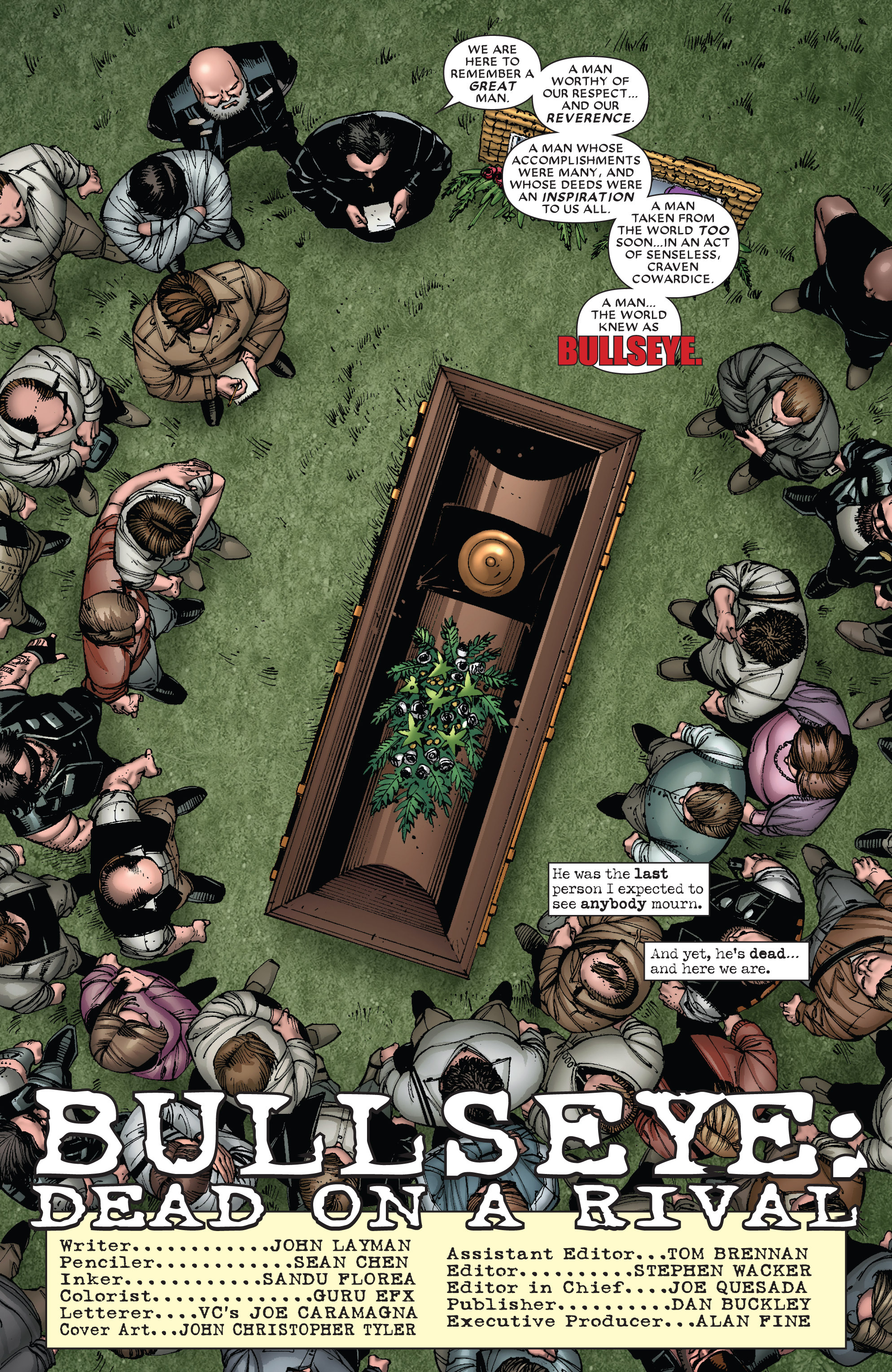 Read online Shadowland: Bullseye comic -  Issue # Full - 3