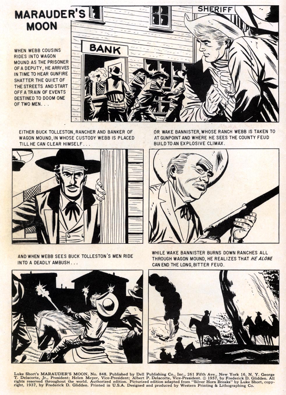 Read online Four Color Comics comic -  Issue #848 - 2