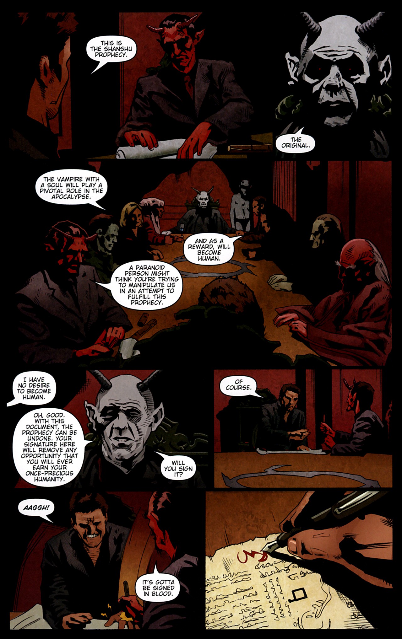 Read online Angel: Not Fade Away comic -  Issue #1 - 10