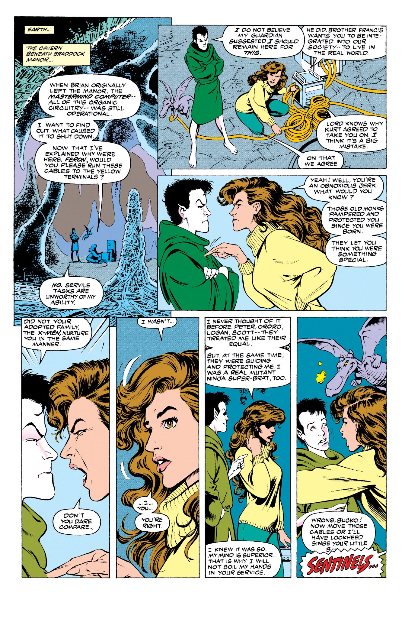 Read online Excalibur Visionaries: Alan Davis comic -  Issue # TPB 3 (Part 1) - 62