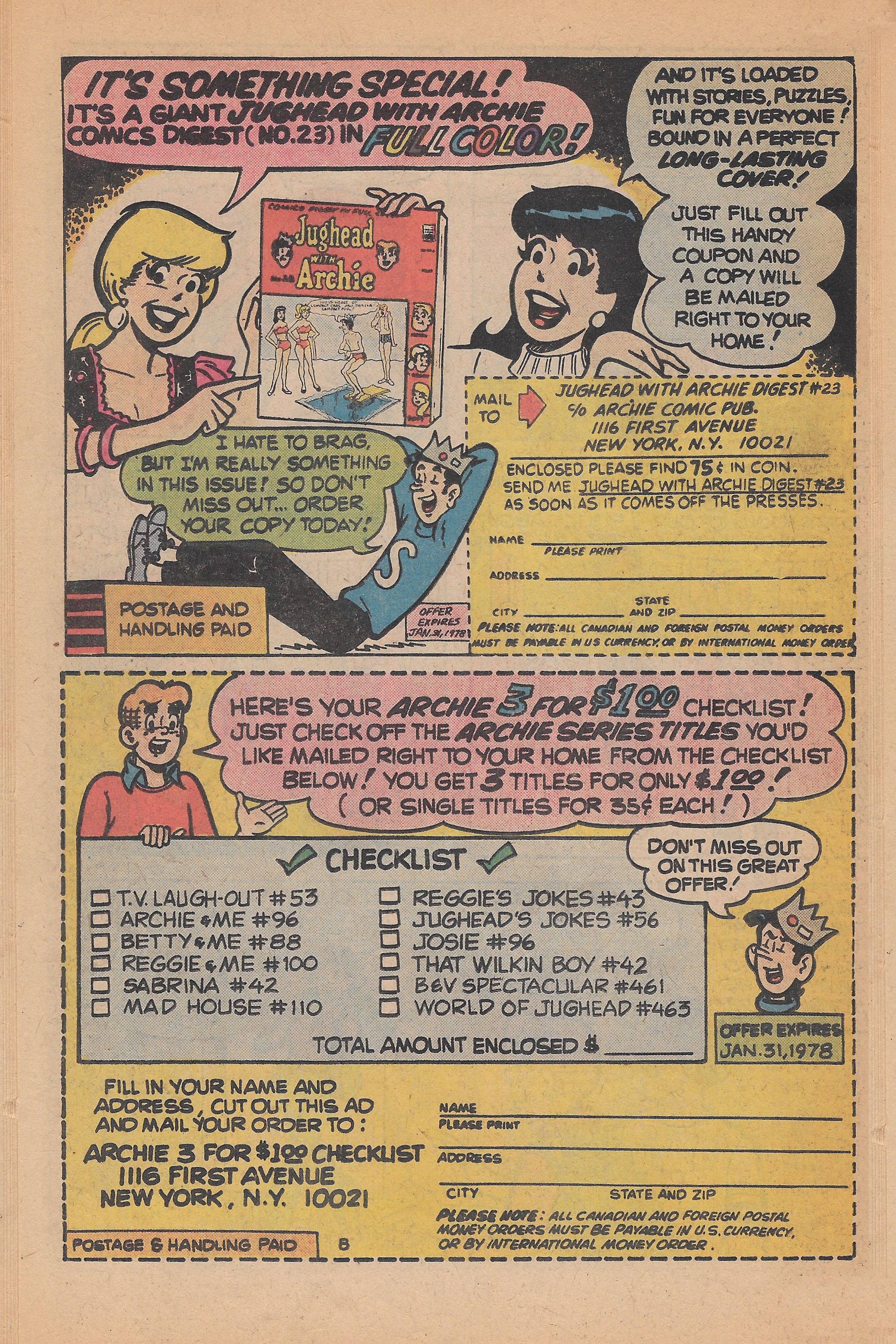 Read online Archie at Riverdale High (1972) comic -  Issue #49 - 18
