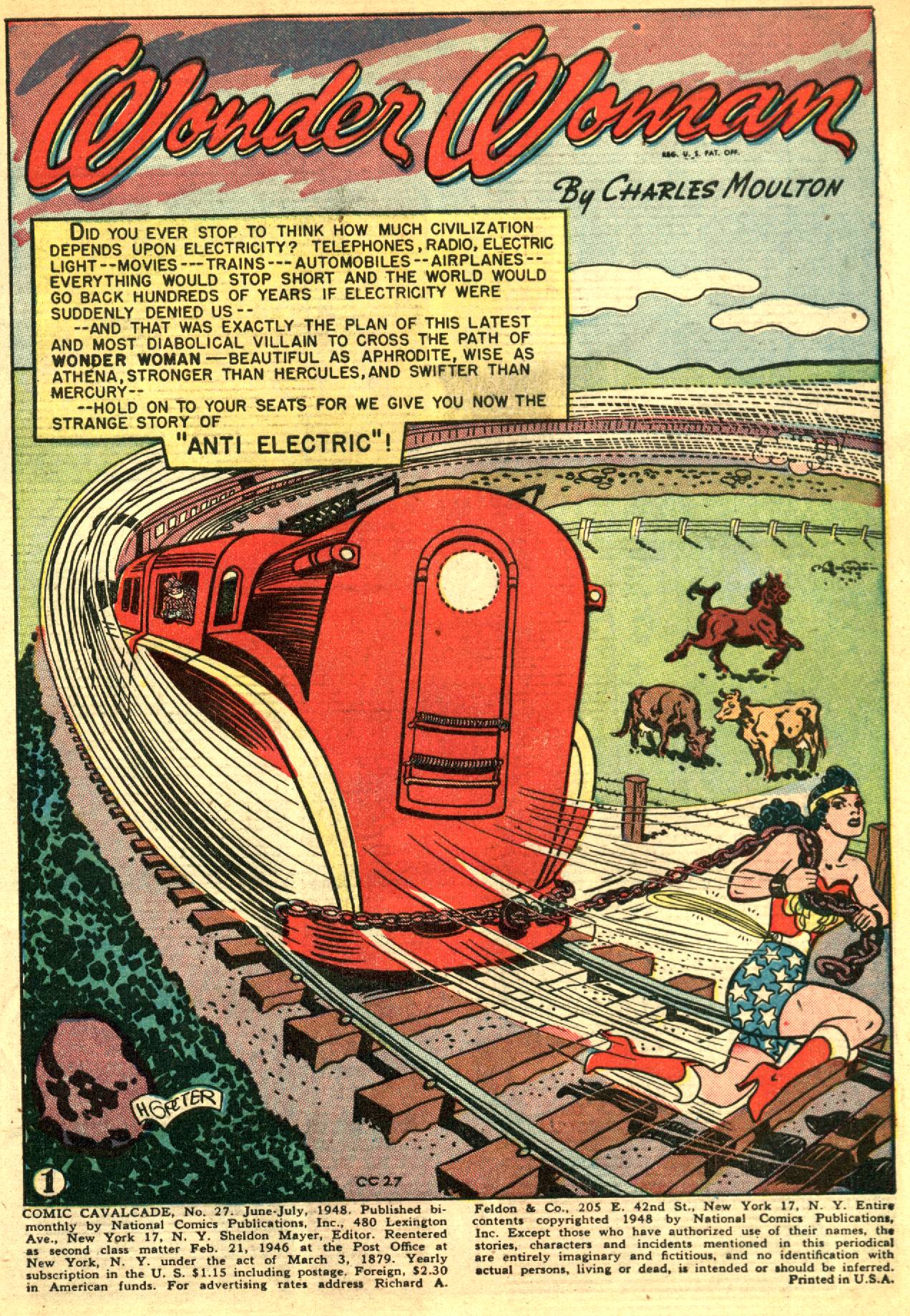 Read online Comic Cavalcade comic -  Issue #27 - 3