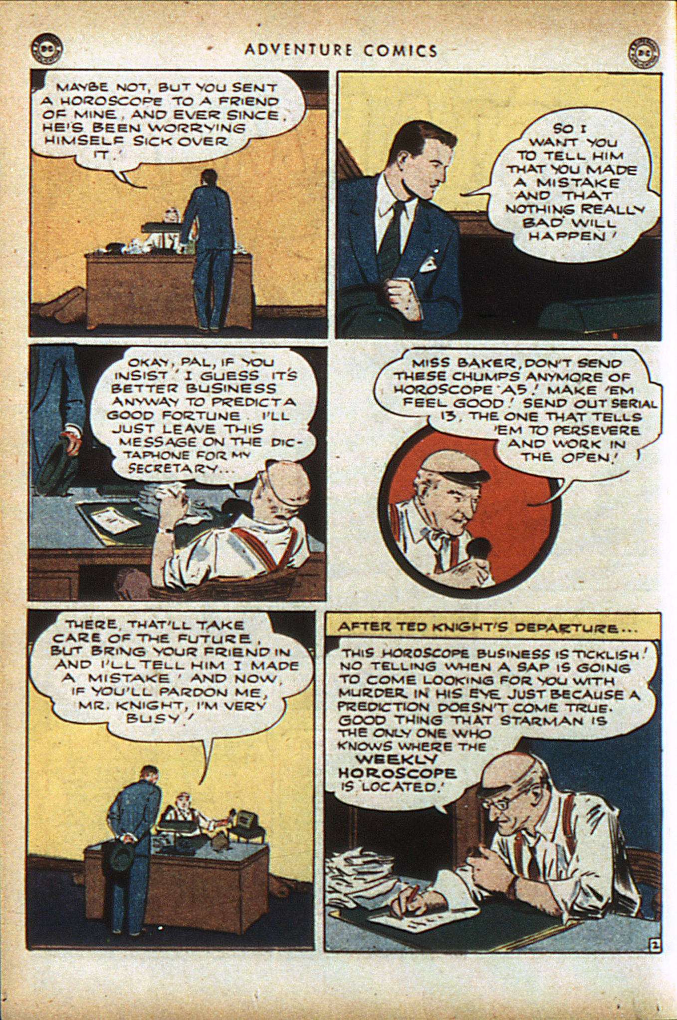 Read online Adventure Comics (1938) comic -  Issue #96 - 35