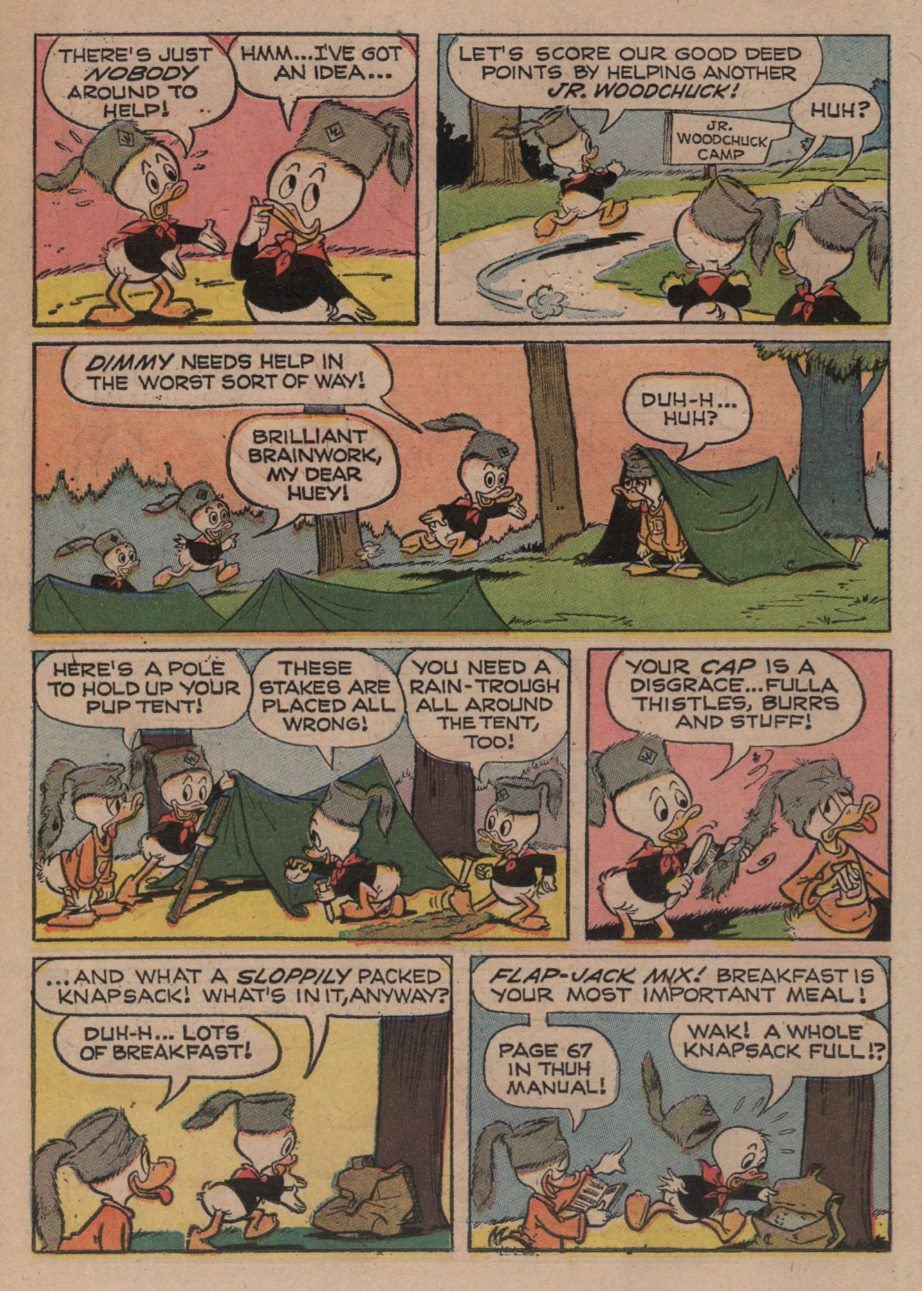 Read online Huey, Dewey, and Louie Junior Woodchucks comic -  Issue #3 - 14