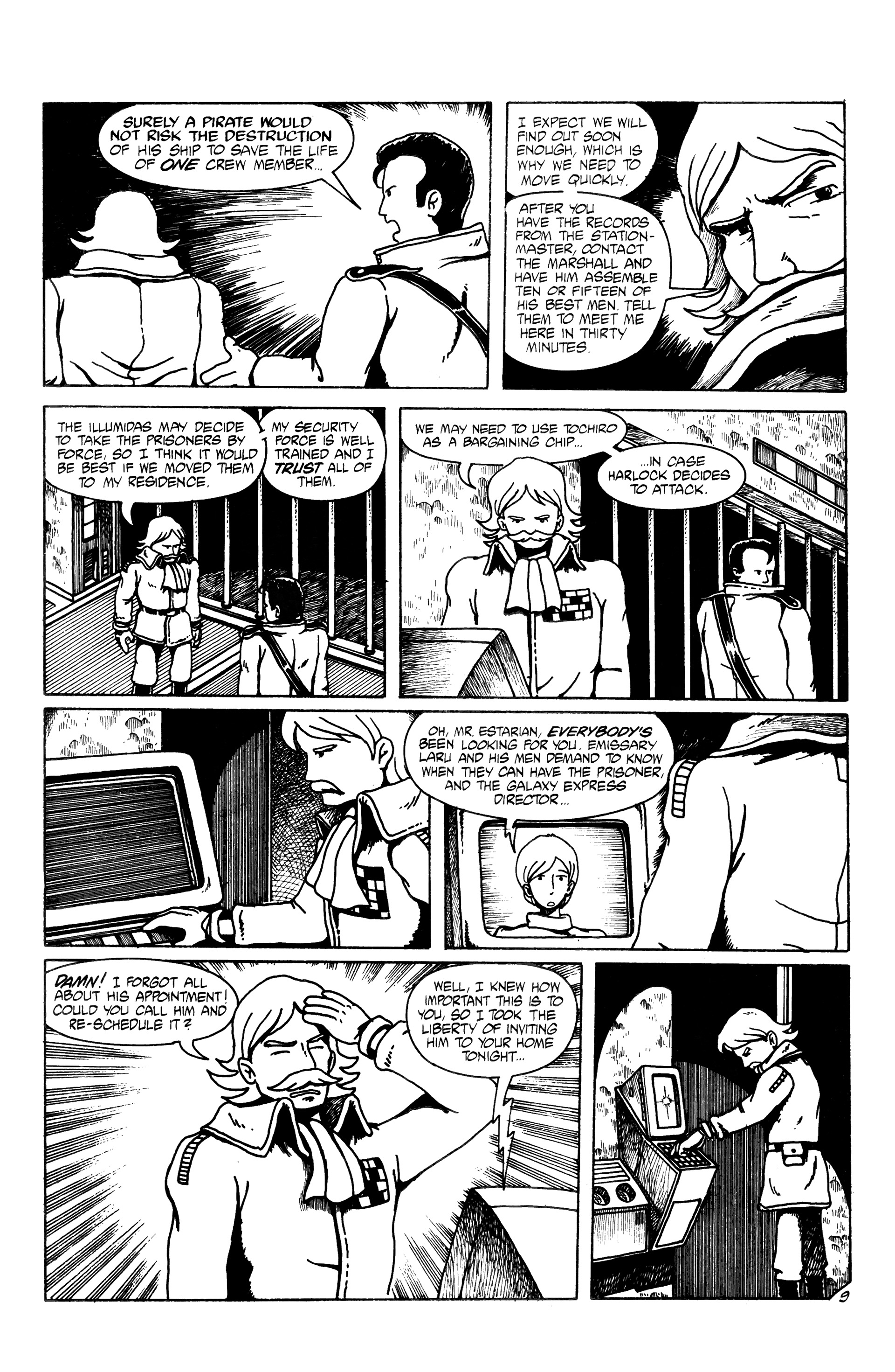 Read online Captain Harlock comic -  Issue #8 - 13