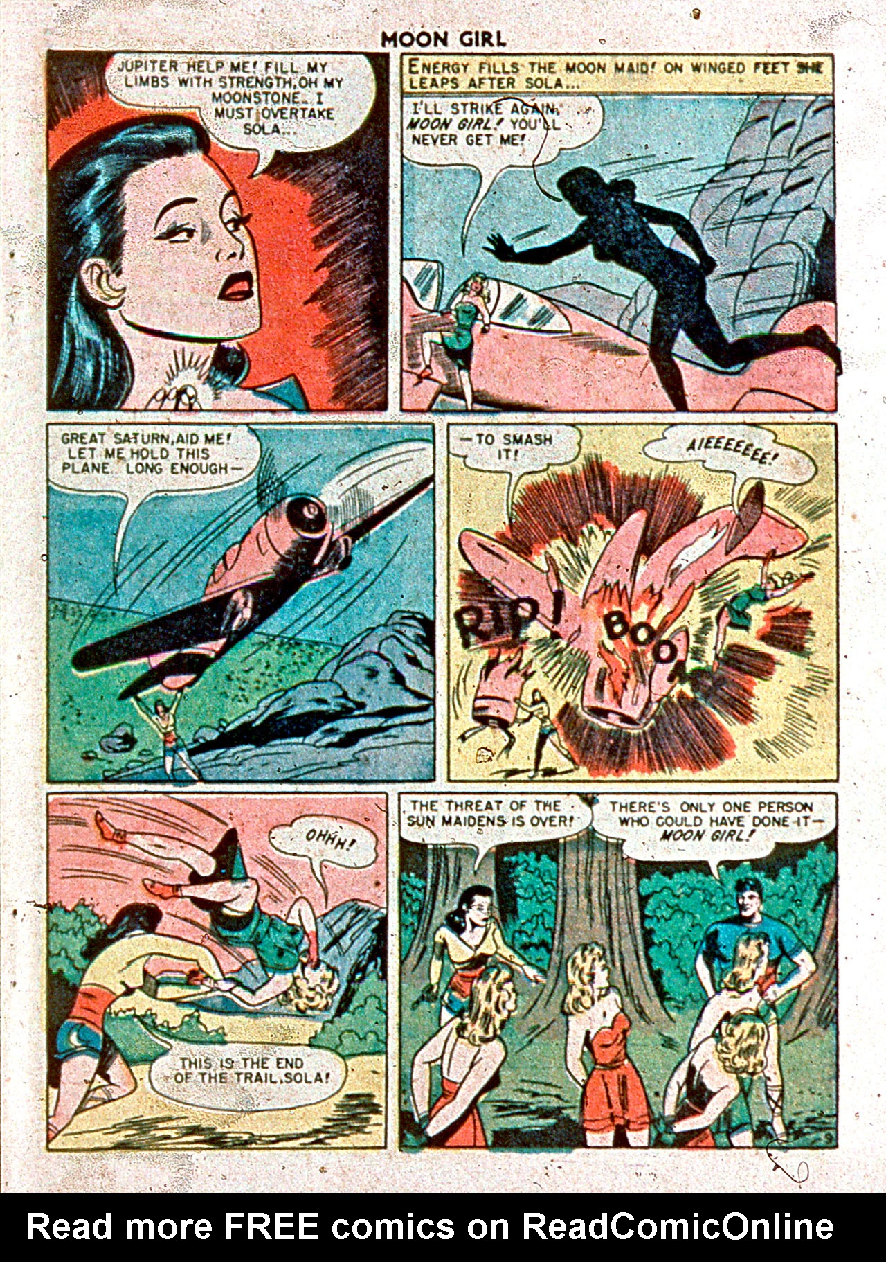 Read online Moon Girl (1947) comic -  Issue #5 - 11
