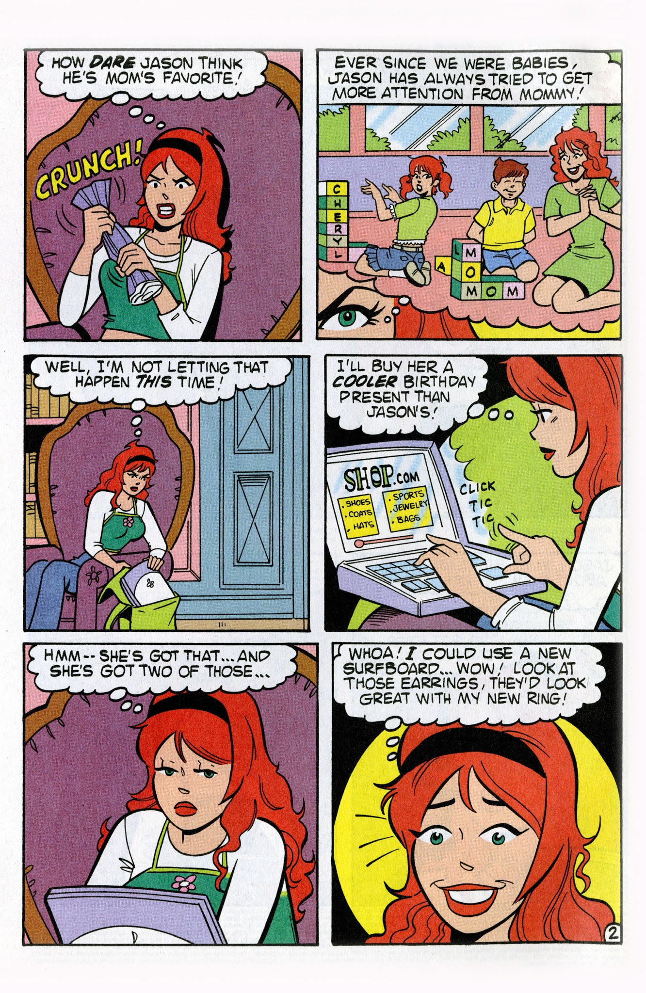 Read online Cheryl Blossom comic -  Issue #32 - 3