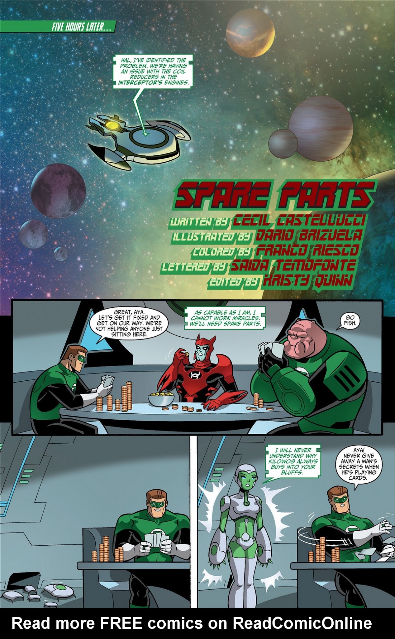 Read online Green Lantern: The Animated Series comic -  Issue #11 - 3