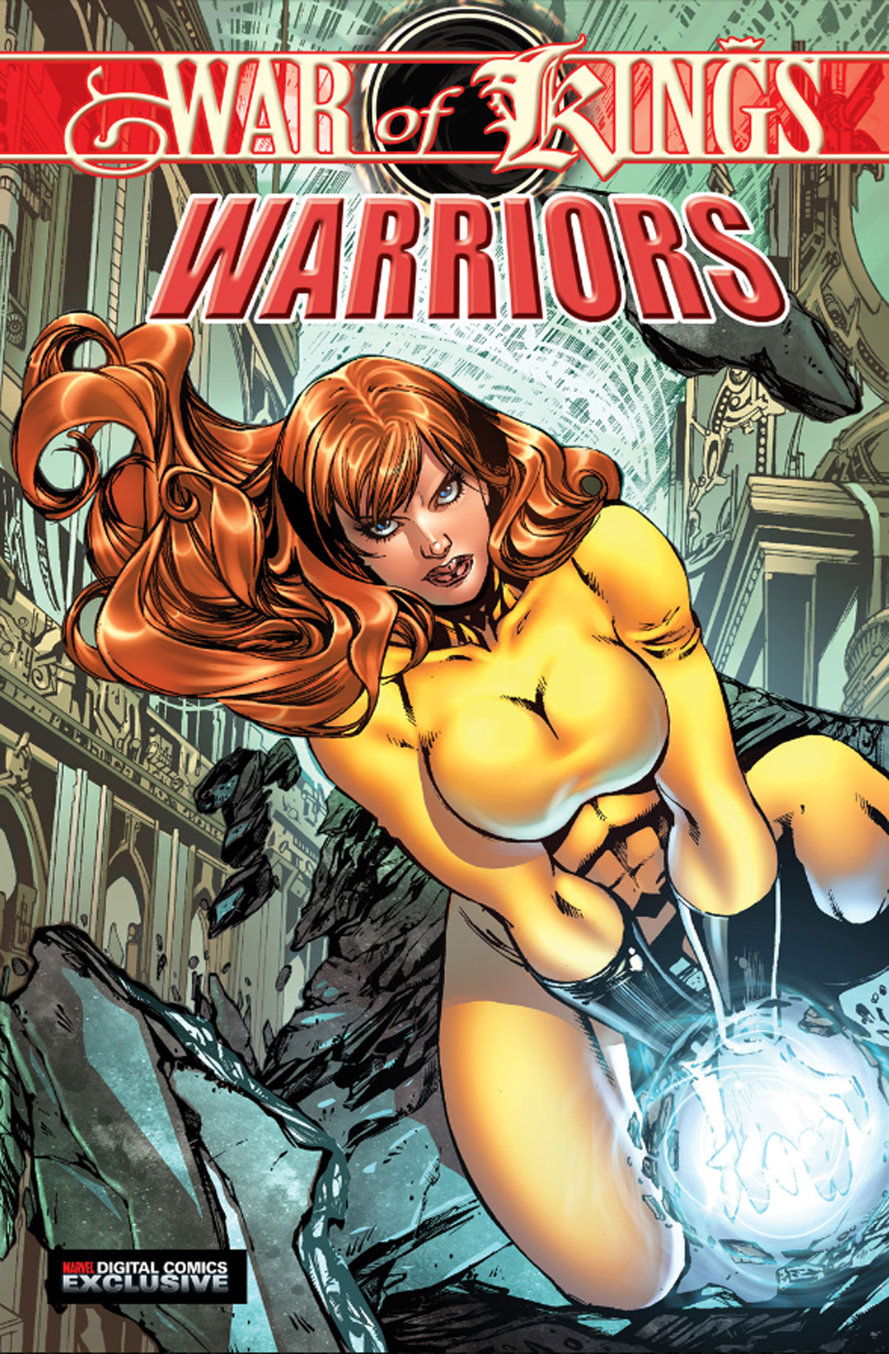 Read online War of Kings: Warriors - Crystal comic -  Issue #2 - 1