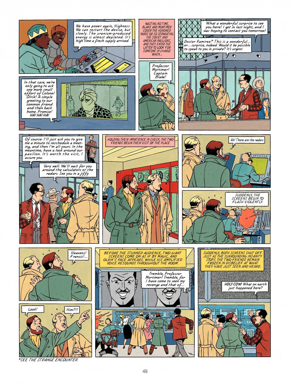 Read online The Adventures of Blake & Mortimer comic -  Issue #9 - 51