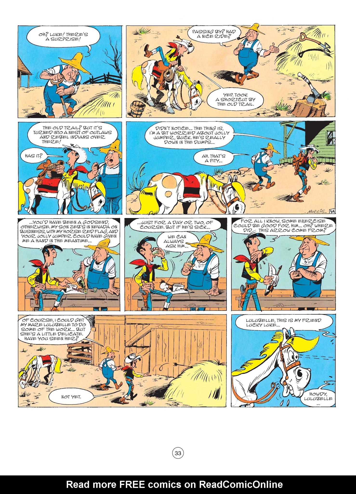 Read online A Lucky Luke Adventure comic -  Issue #60 - 35