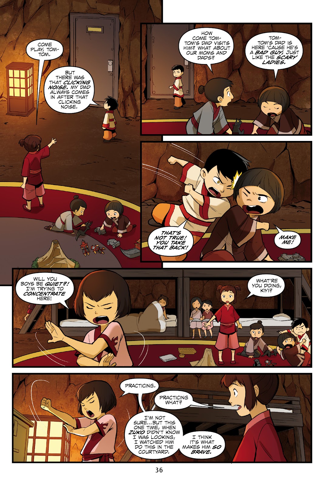 Nickelodeon Avatar: The Last Airbender - Smoke and Shadow issue Part 3 - Page 38