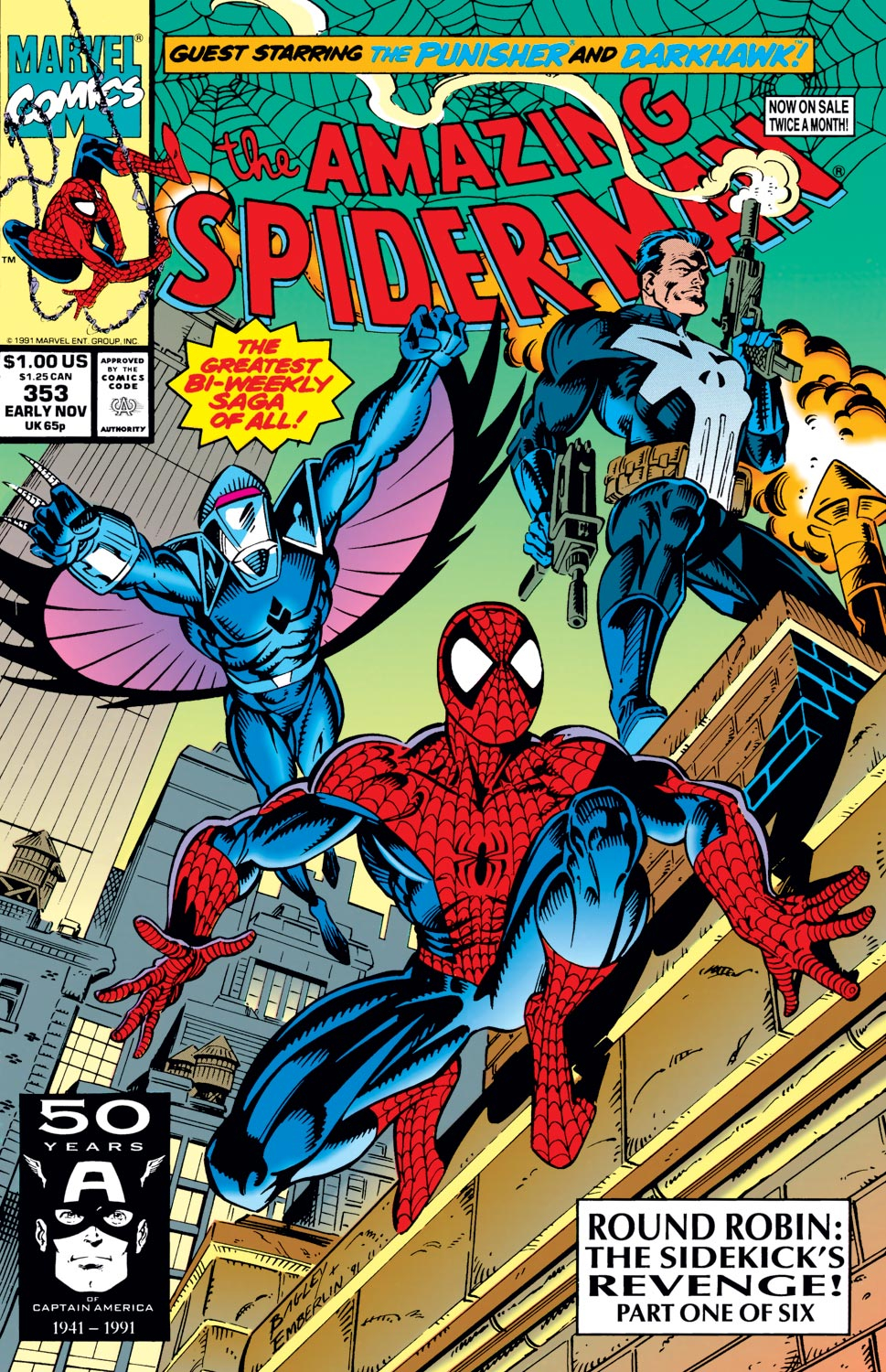 Read online The Amazing Spider-Man (1963) comic -  Issue #353 - 1