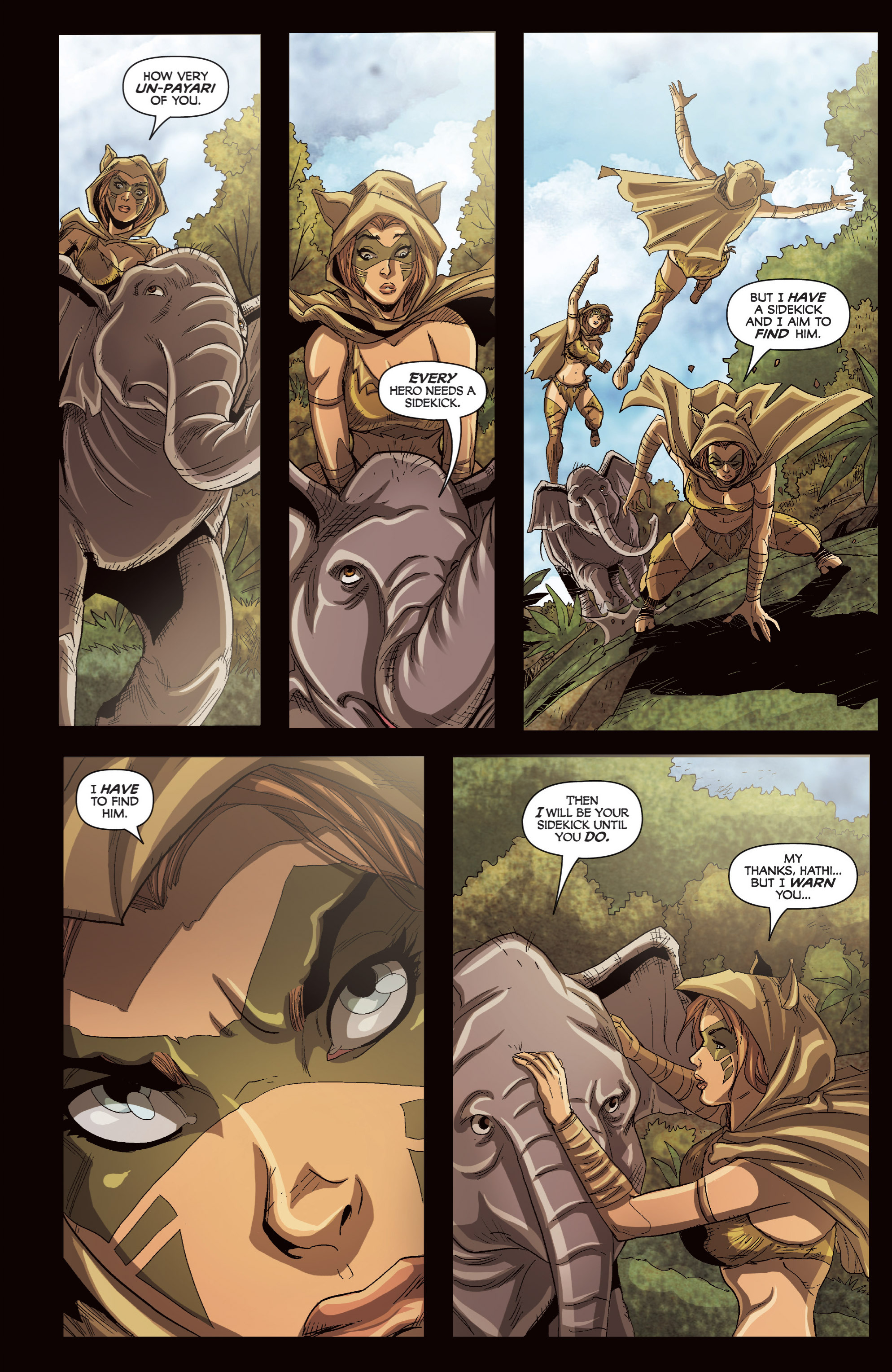 Read online Grimm Fairy Tales presents The Jungle Book: Last of the Species comic -  Issue #3 - 12