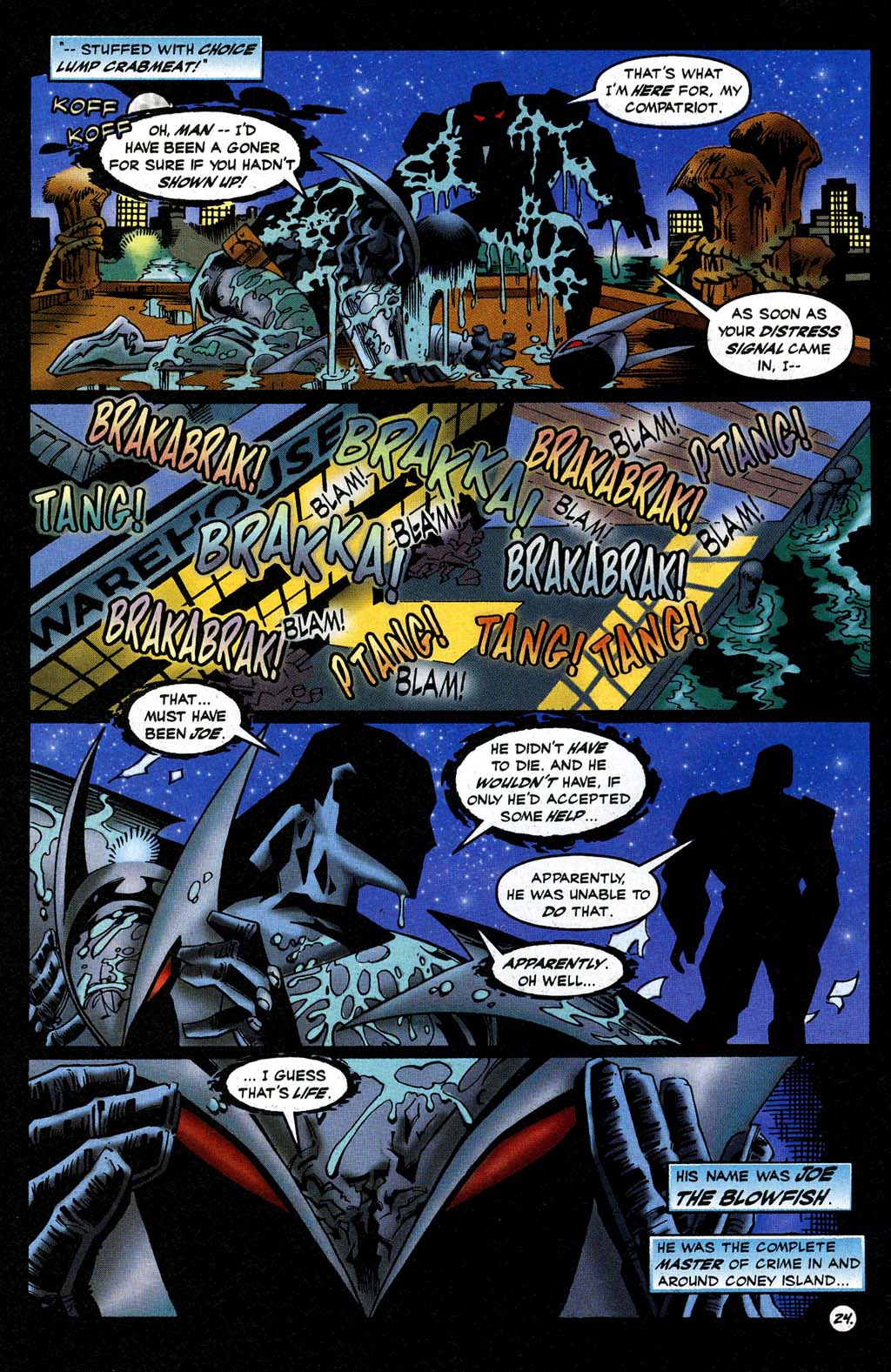 Read online The New Shadowhawk comic -  Issue #4 - 25