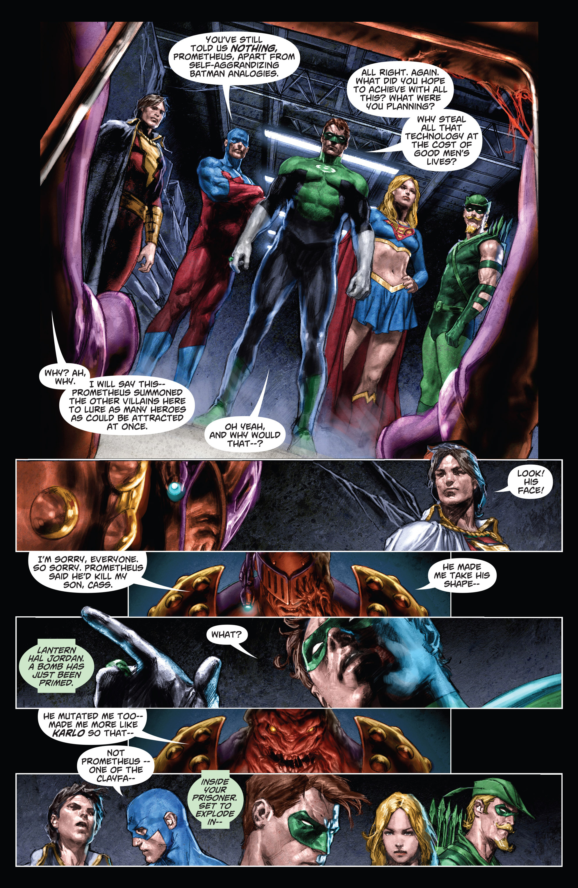 Read online Justice League: Cry for Justice comic -  Issue #3 - 12