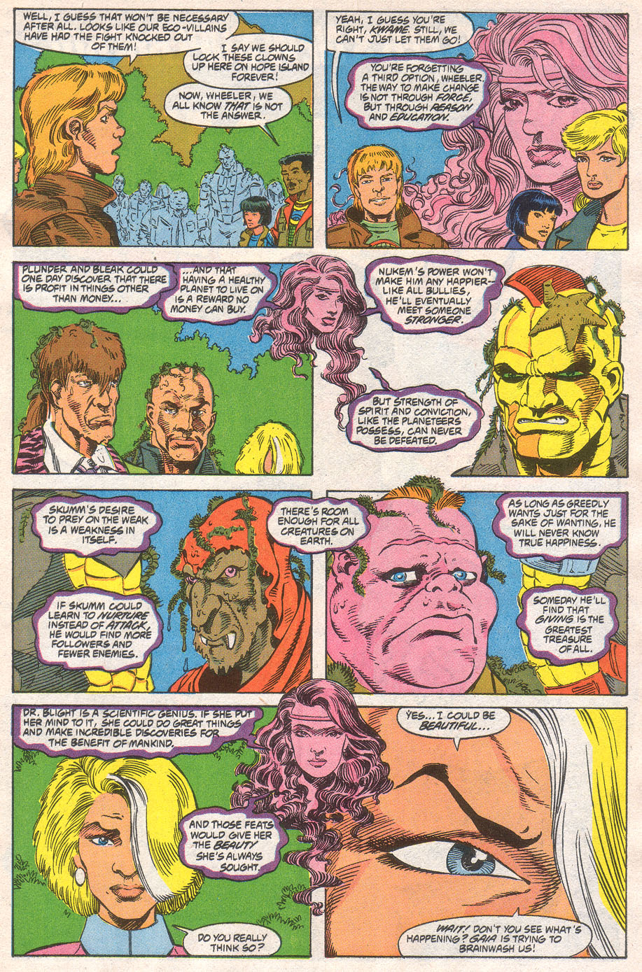 Captain Planet and the Planeteers 7 Page 10