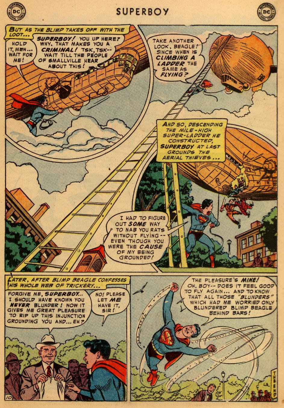 Read online Superboy (1949) comic -  Issue #32 - 22