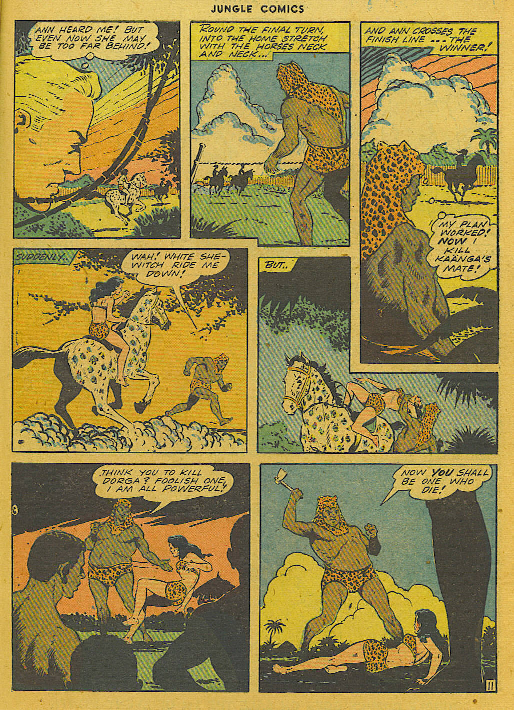 Read online Jungle Comics comic -  Issue #50 - 13