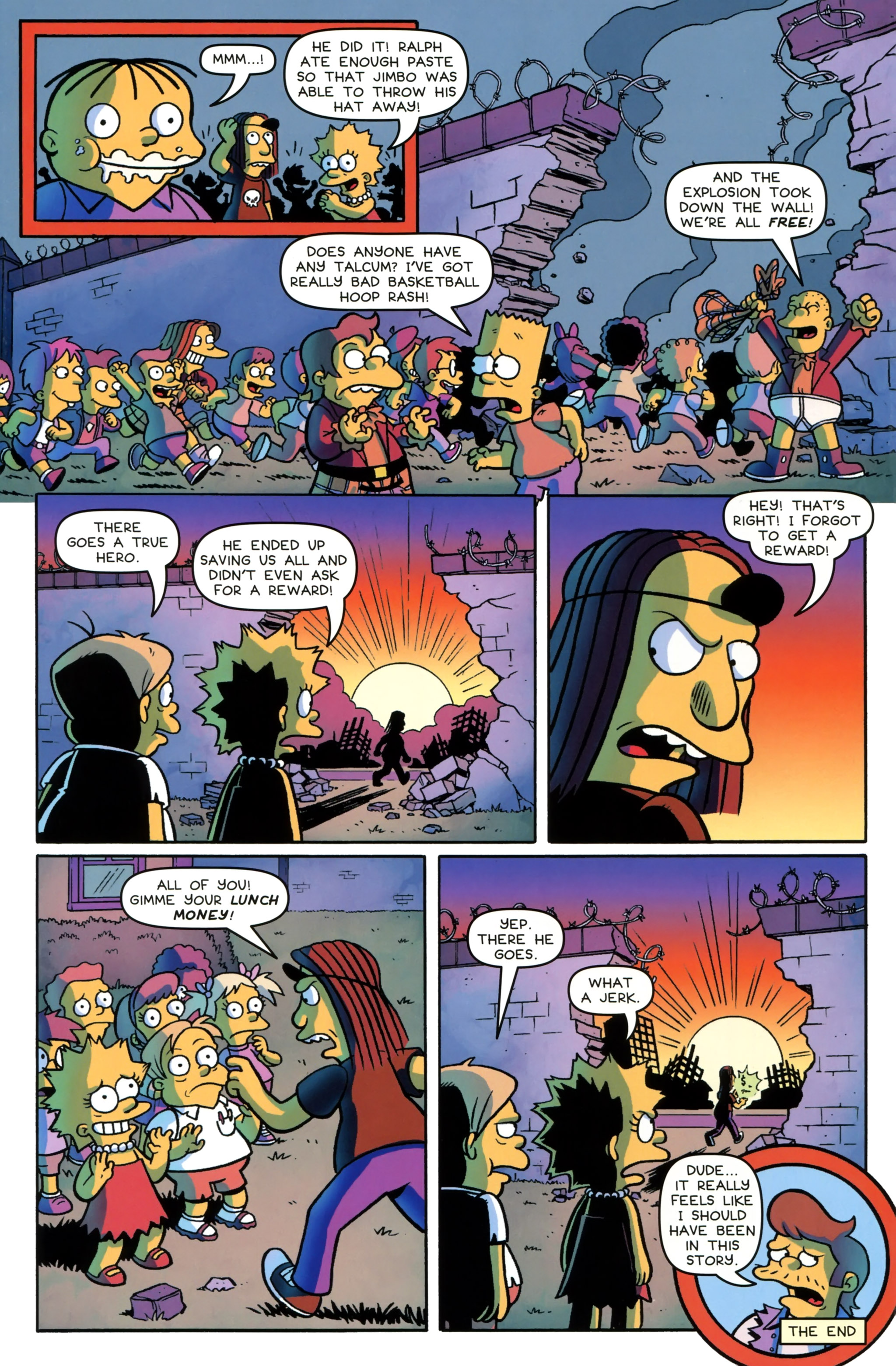 Read online Simpsons One-Shot Wonders: Jimbo comic -  Issue # Full - 14