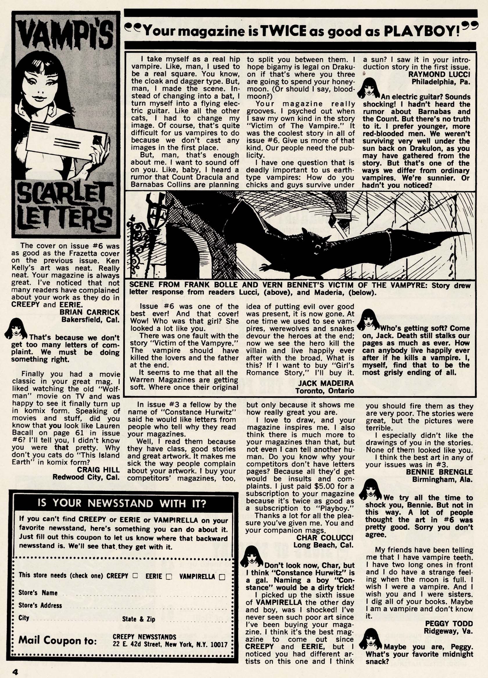 Read online Vampirella (1969) comic -  Issue #8 - 4