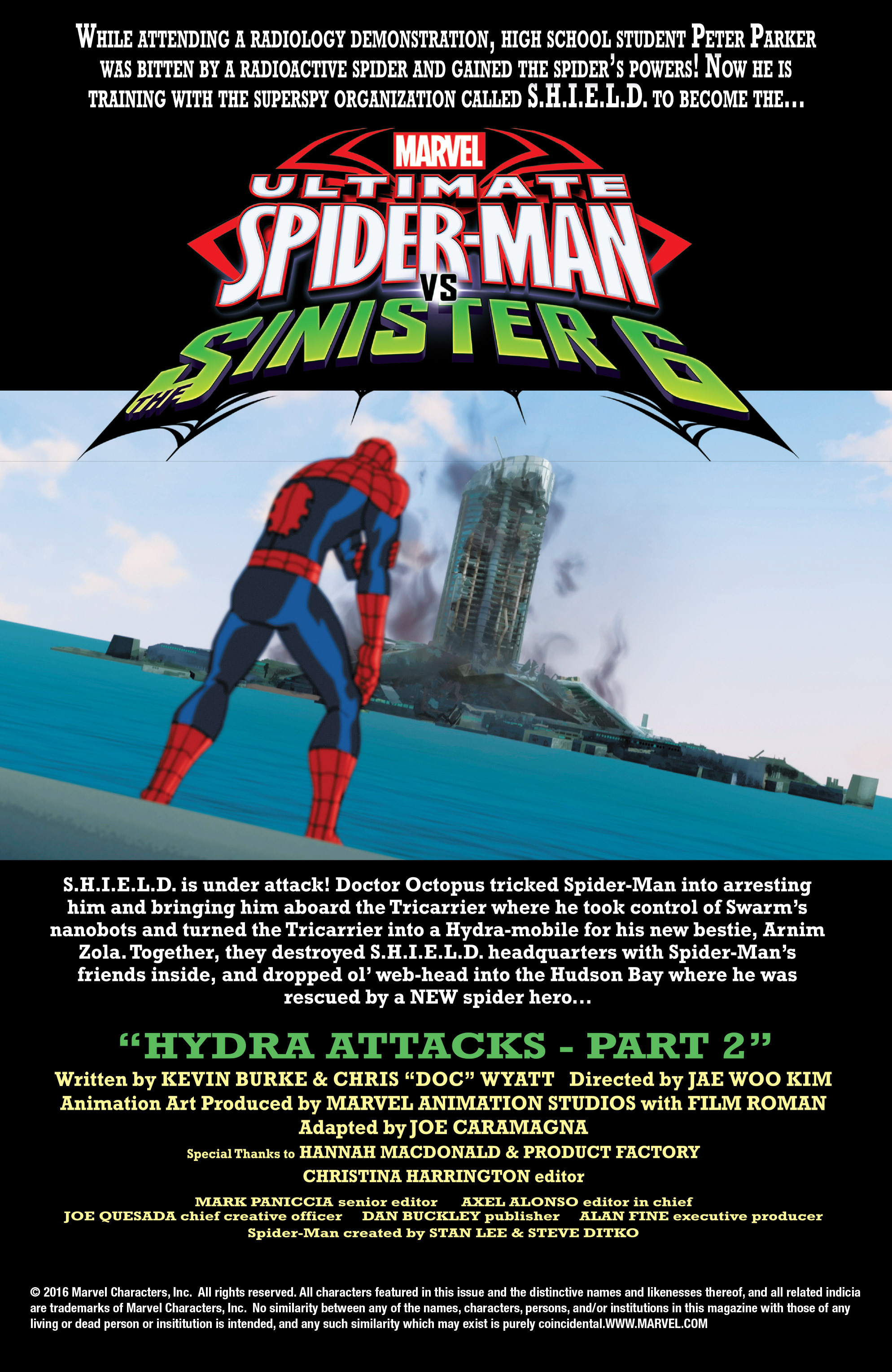 Read online Marvel Universe Ultimate Spider-Man Vs. The Sinister Six comic -  Issue #2 - 2