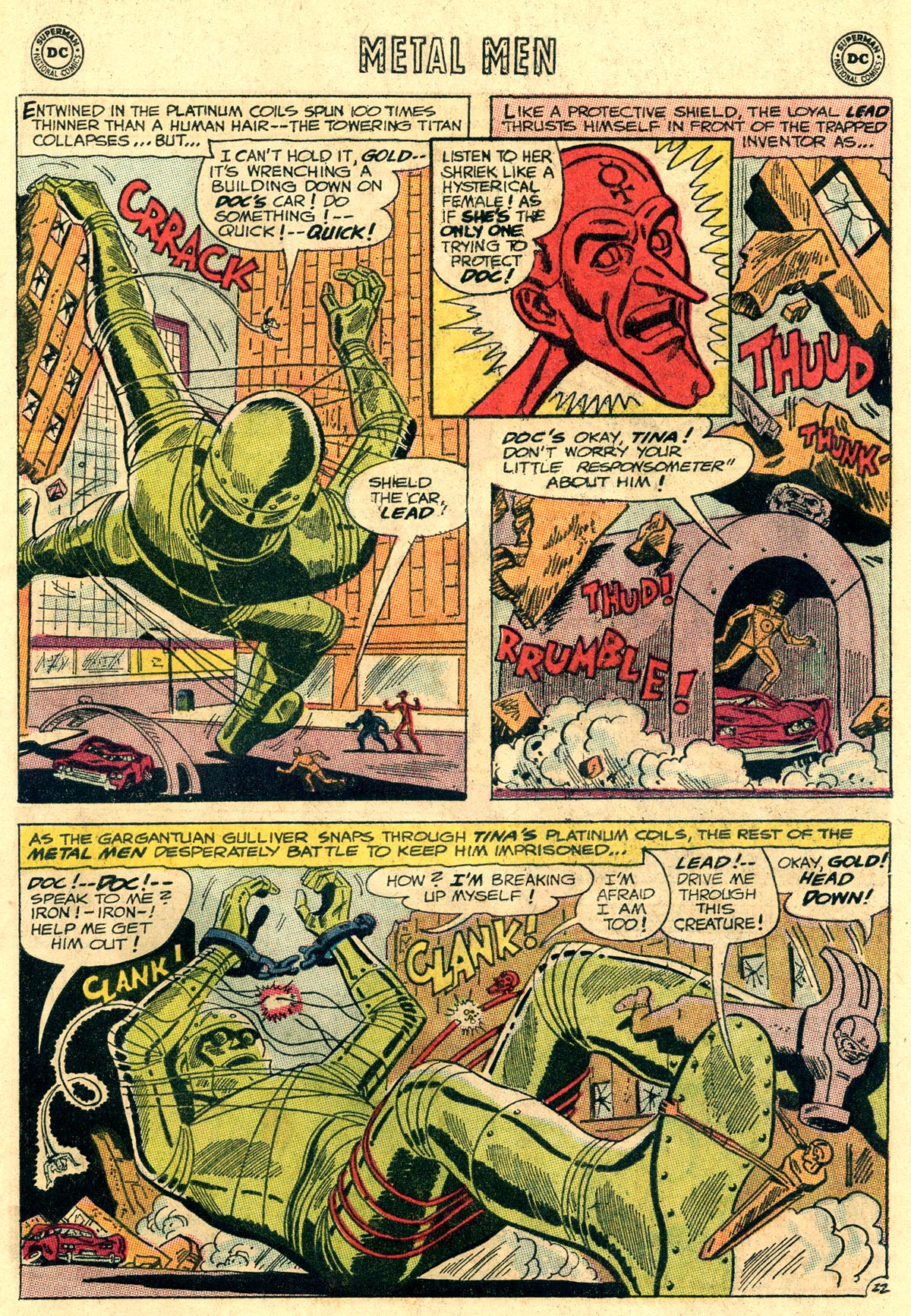 Read online Metal Men (1963) comic -  Issue #13 - 29