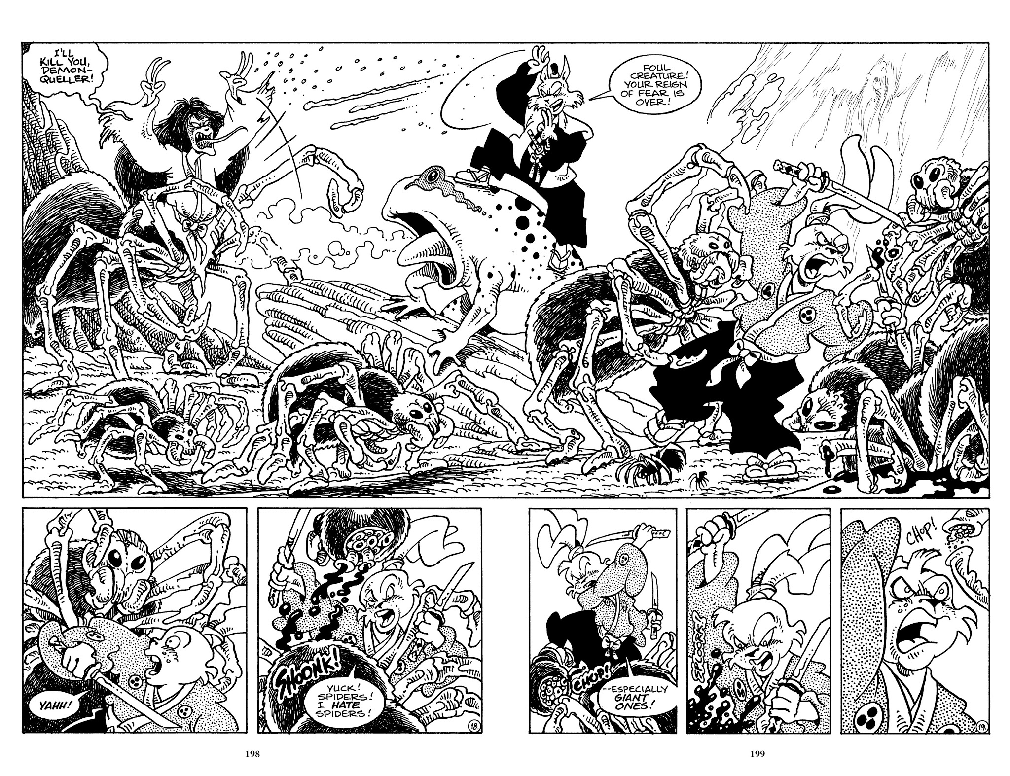 Read online The Usagi Yojimbo Saga comic -  Issue # TPB 3 - 196