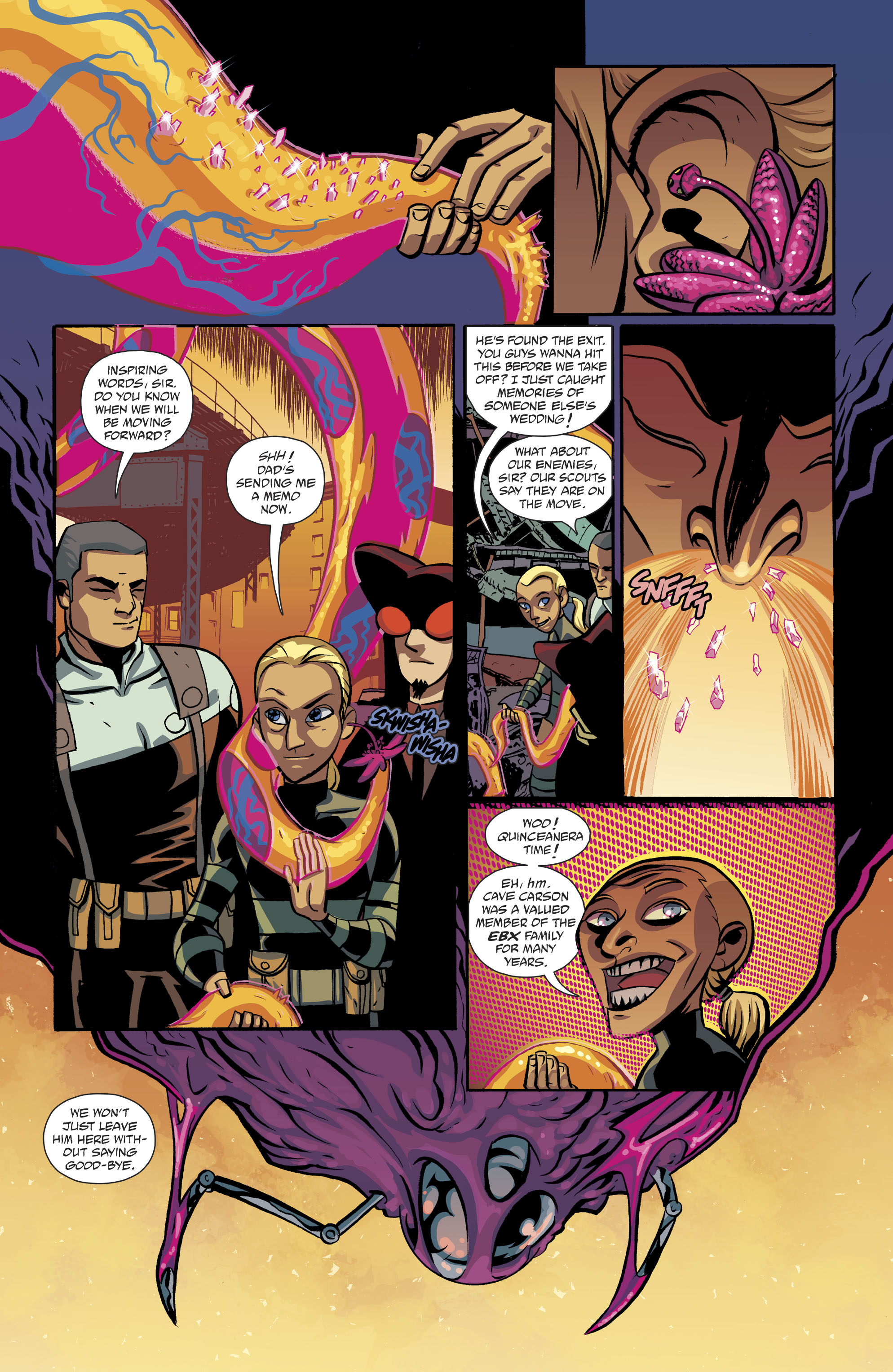 Read online Cave Carson Has a Cybernetic Eye comic -  Issue #8 - 10