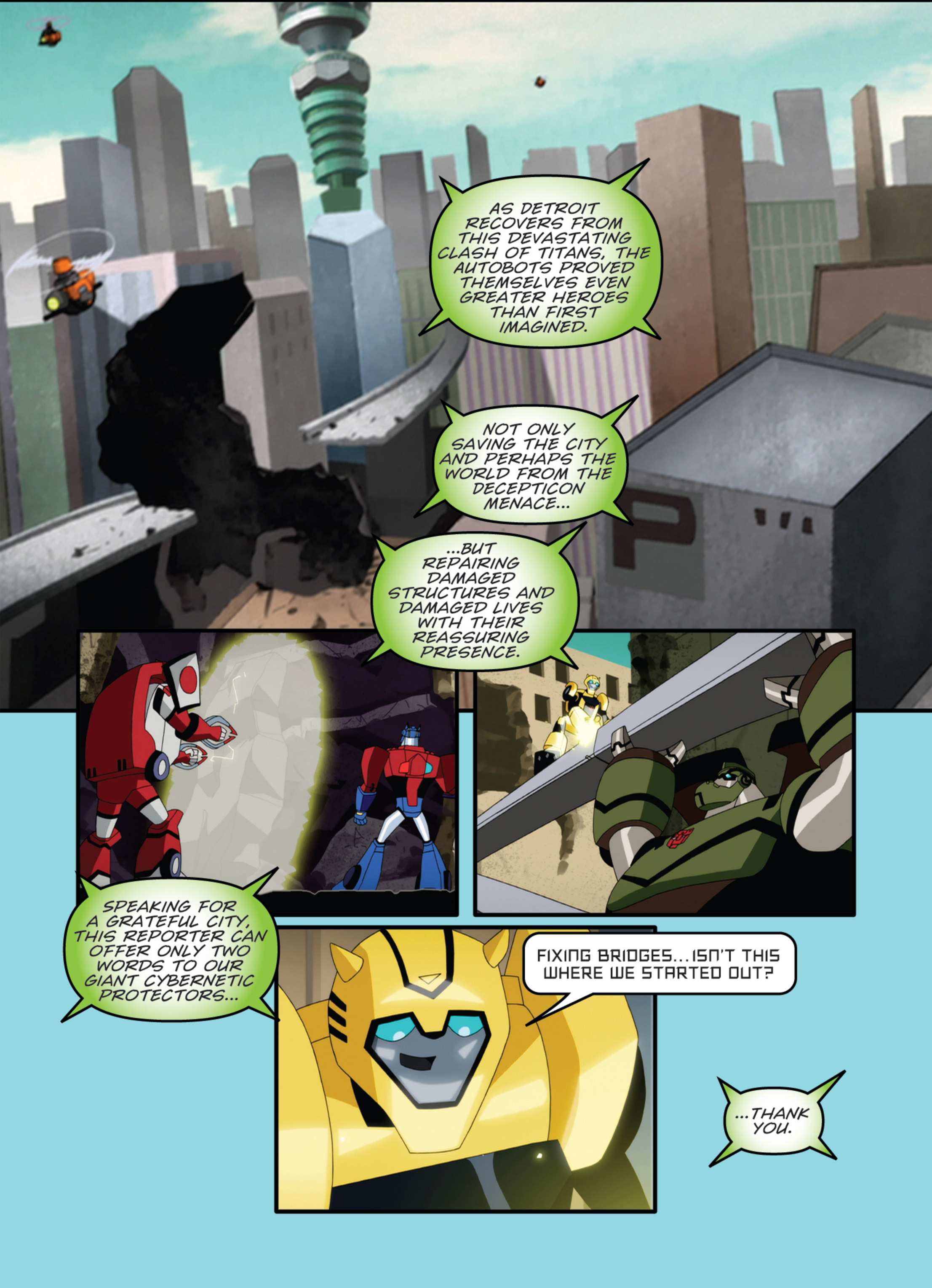 Read online Transformers Animated comic -  Issue #1 - 118