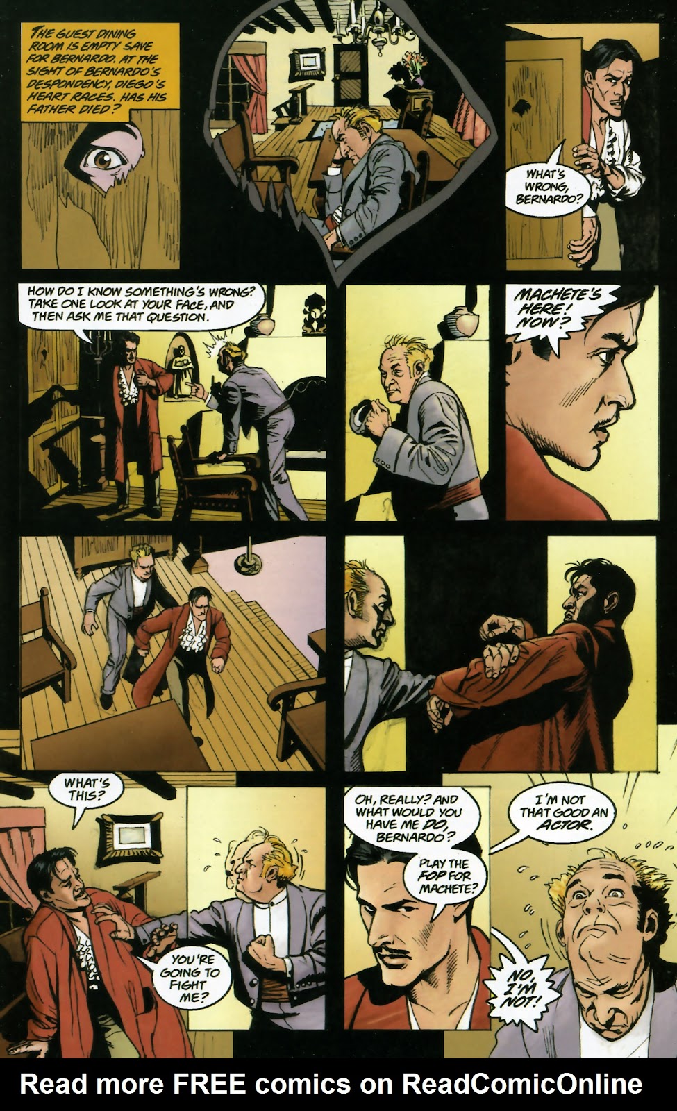 Zorro: Matanzas issue 4 - Page 22
