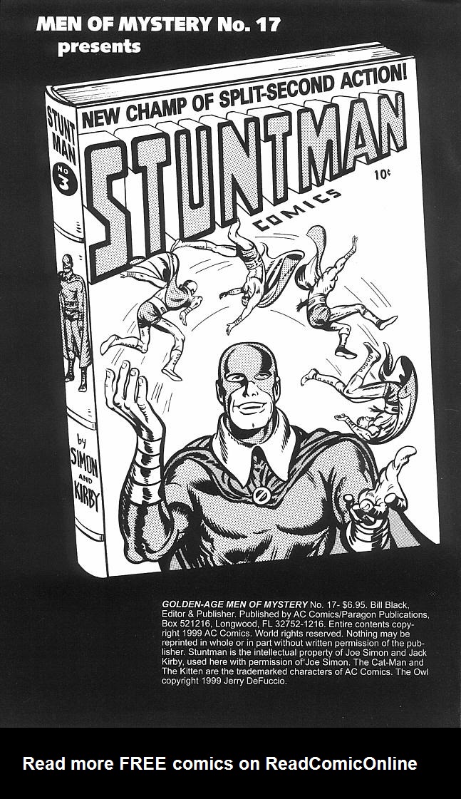 Read online Men of Mystery Comics comic -  Issue #17 - 2