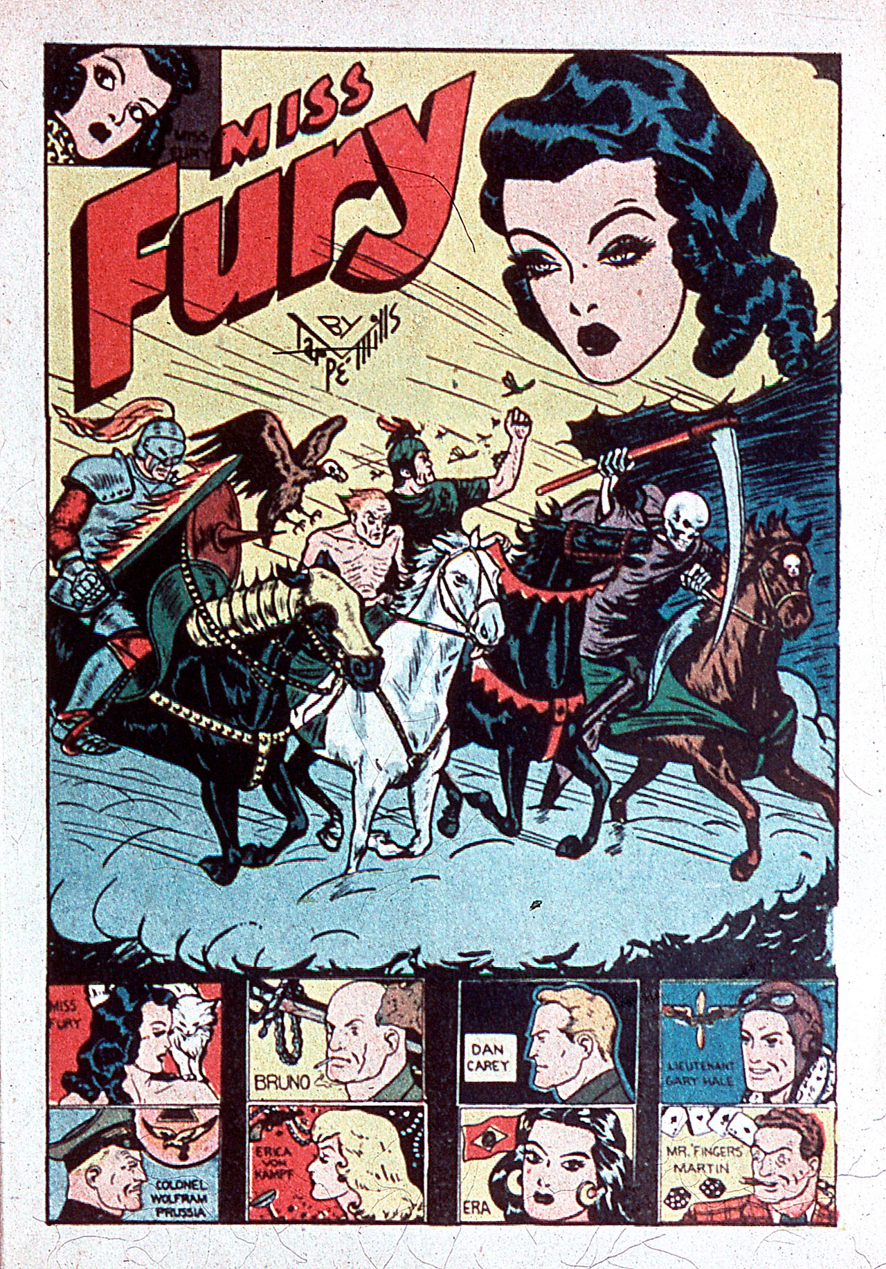 Read online Miss Fury Comics comic -  Issue #6 - 3